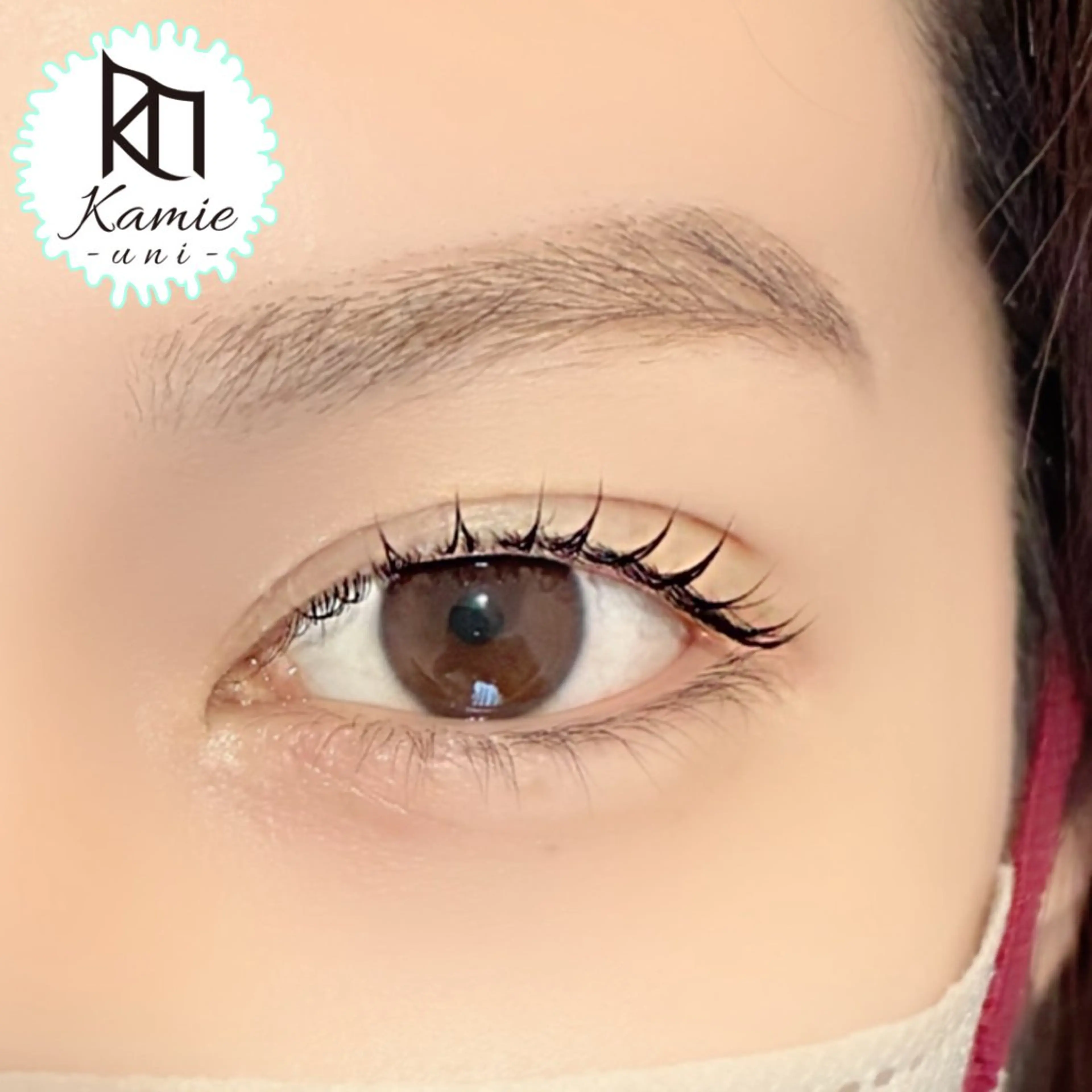 マツエク・マツパ マツパ Kamie-uni wakoのマツエク・マツパデザイン