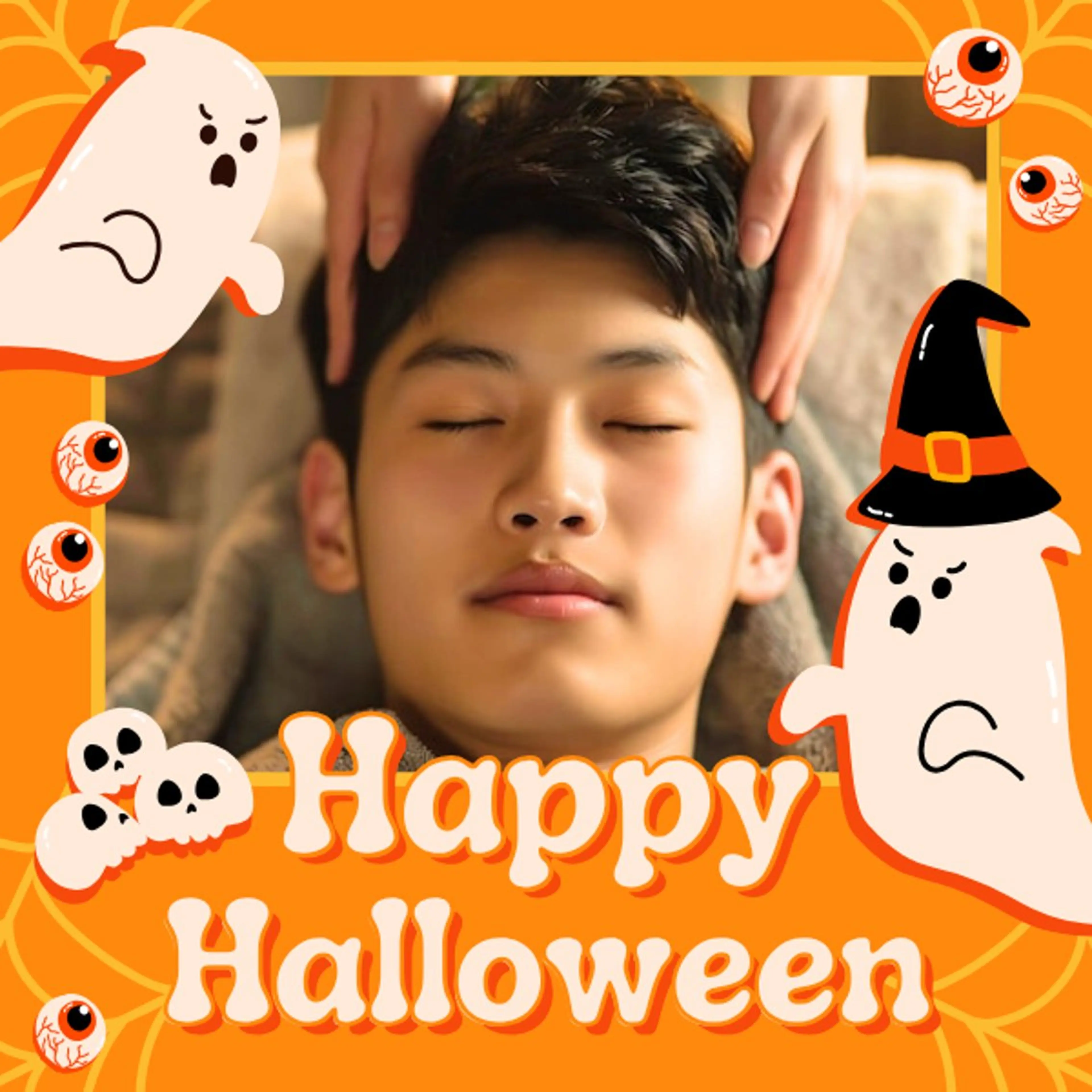 🎃ハロウィン価格🎃通常8800→5700→5000✅硬い頭皮にカッサ+ヘッドスパ＋首肩💆‍♀️60分(メンズ可)の写真