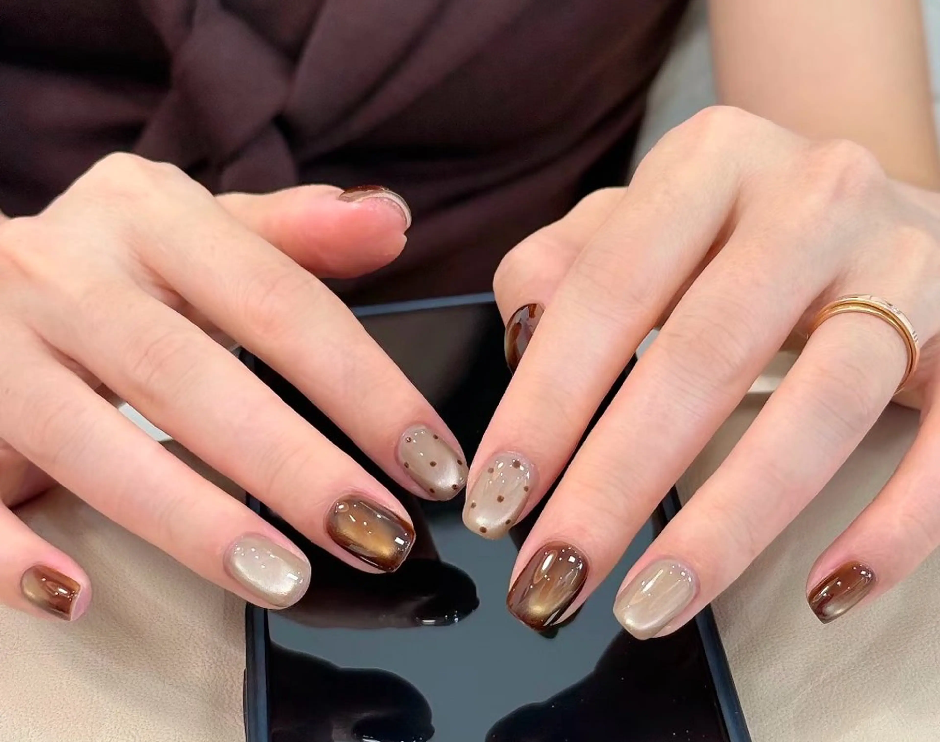 ネイル 高木 維麗絲のネイルデザイン