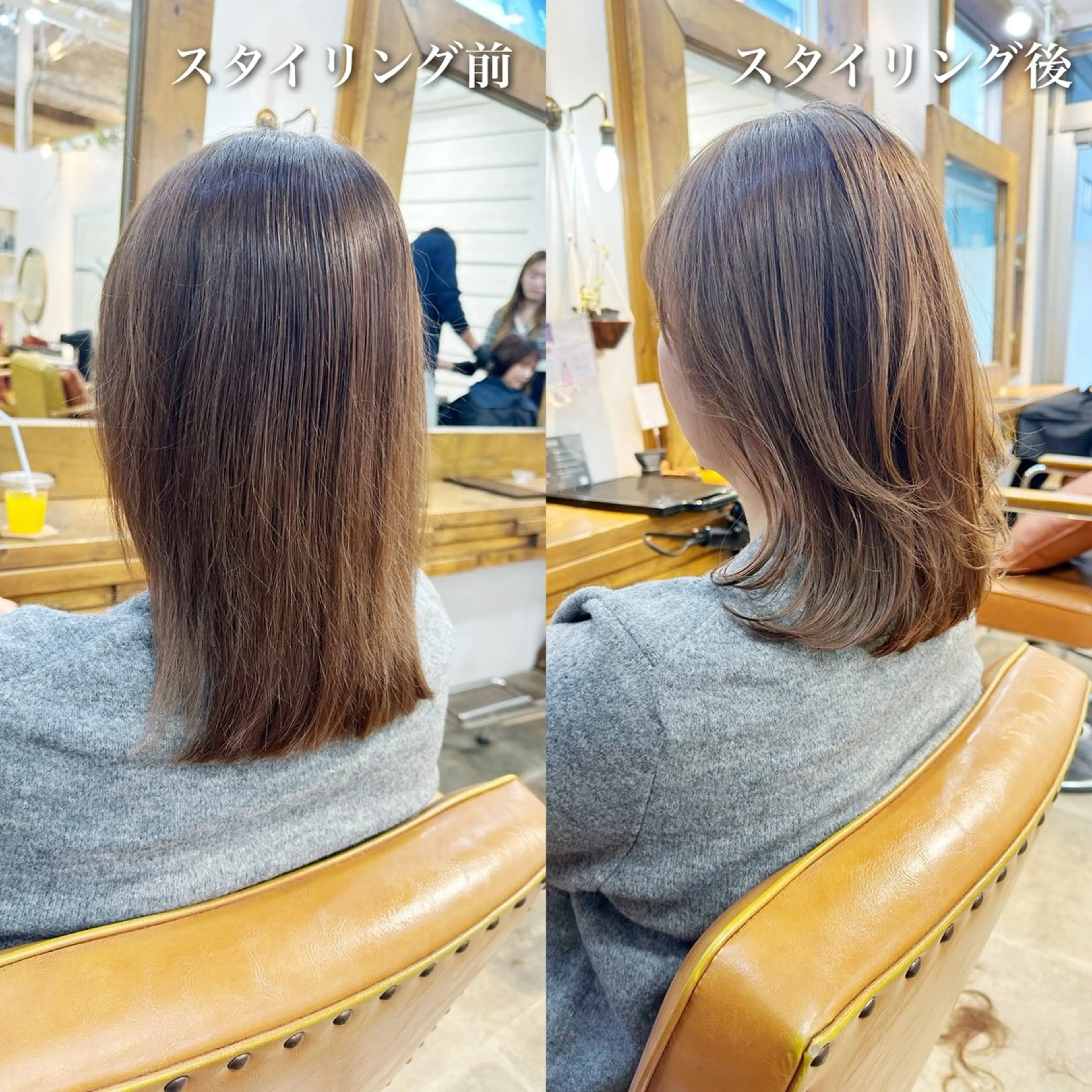 ミディアム カラー カット ヘアカラー トリートメント newline銀座所属・銀座ショート/ 大人ショート/金子涼のヘアスタイル