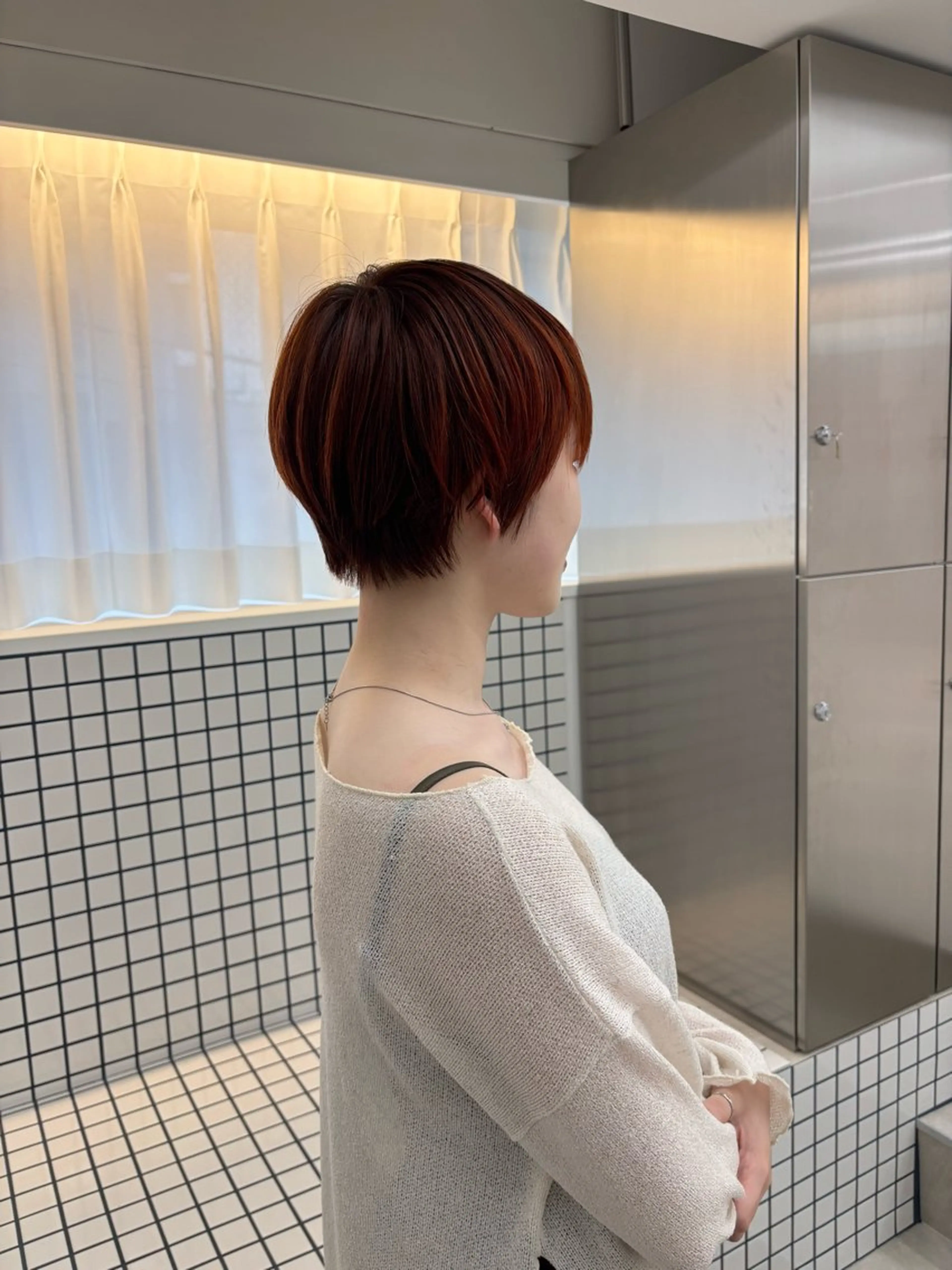 ショート カラー 三軒茶屋/レディース カット/Momoのヘアスタイル