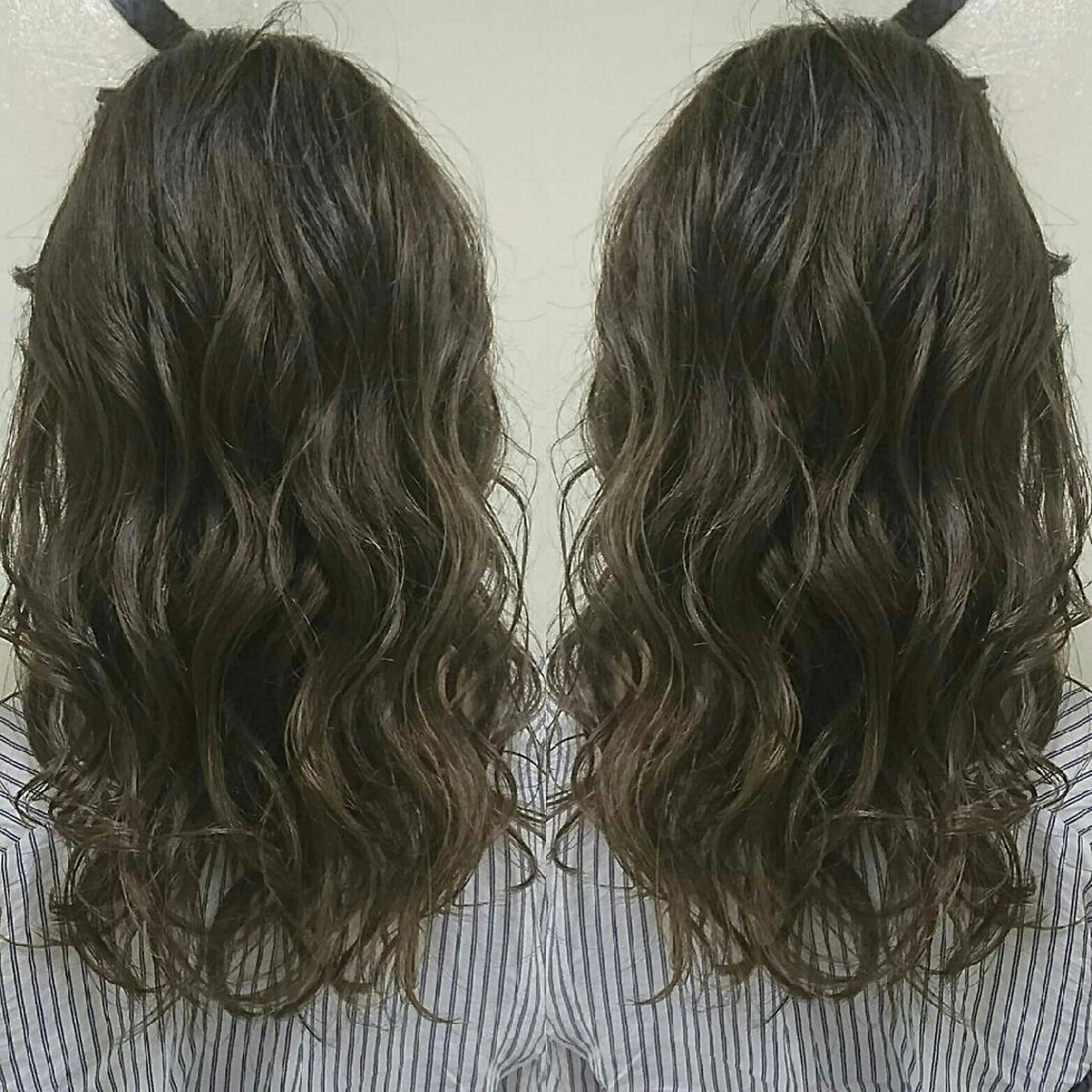 セミロング カラー イルミナカラー youres センター南所属・今満 精二のヘアスタイル