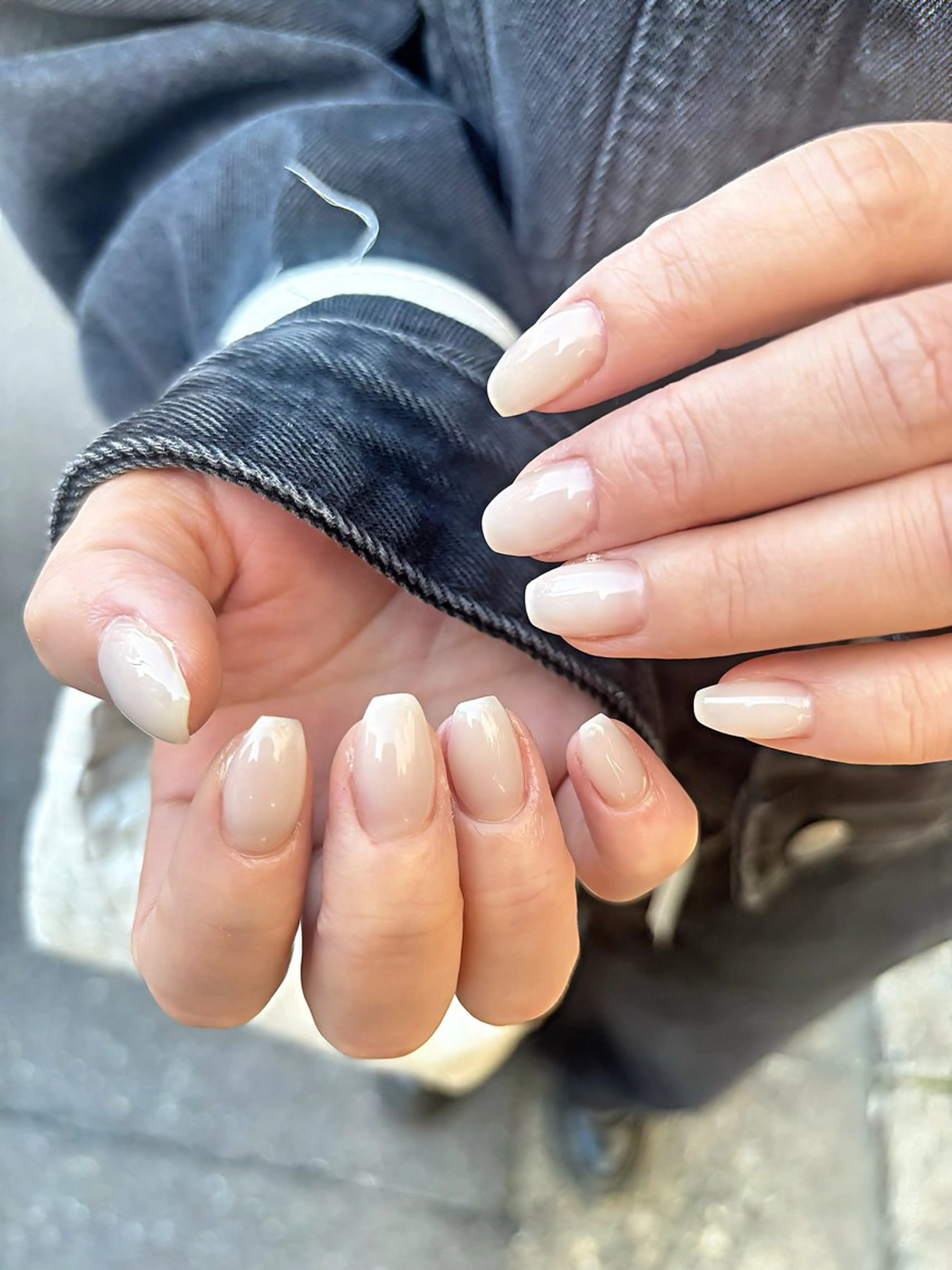 ネイル ラメ(グリッター) マグネットネイル オフィスネイル ピンク シンプルネイル ハンドネイル ハンドケア 🫧OPELIA NAIL渋谷🫧のネイルデザイン