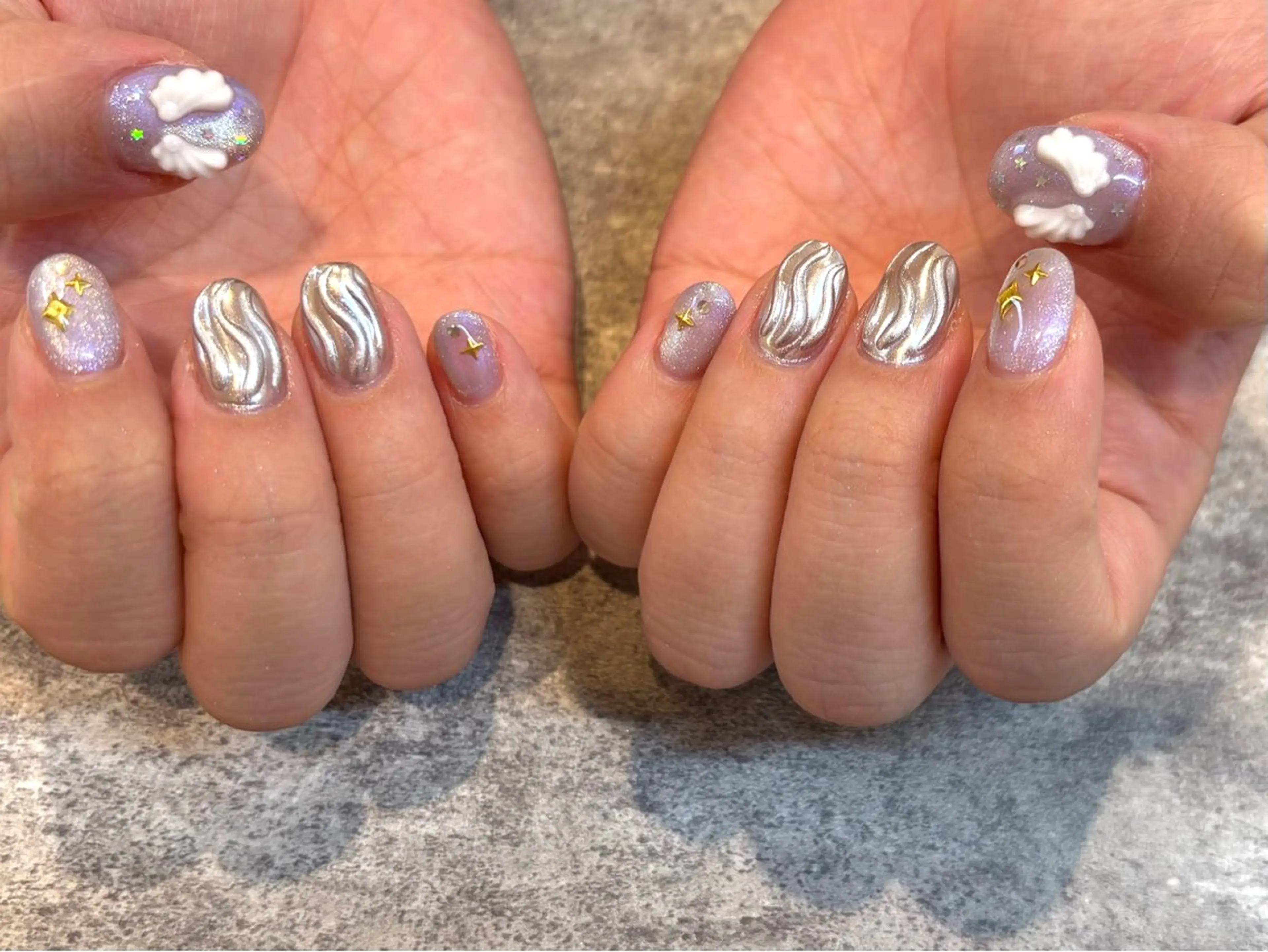 ネイル ハンドネイル AXSIA NAILのネイルデザイン
