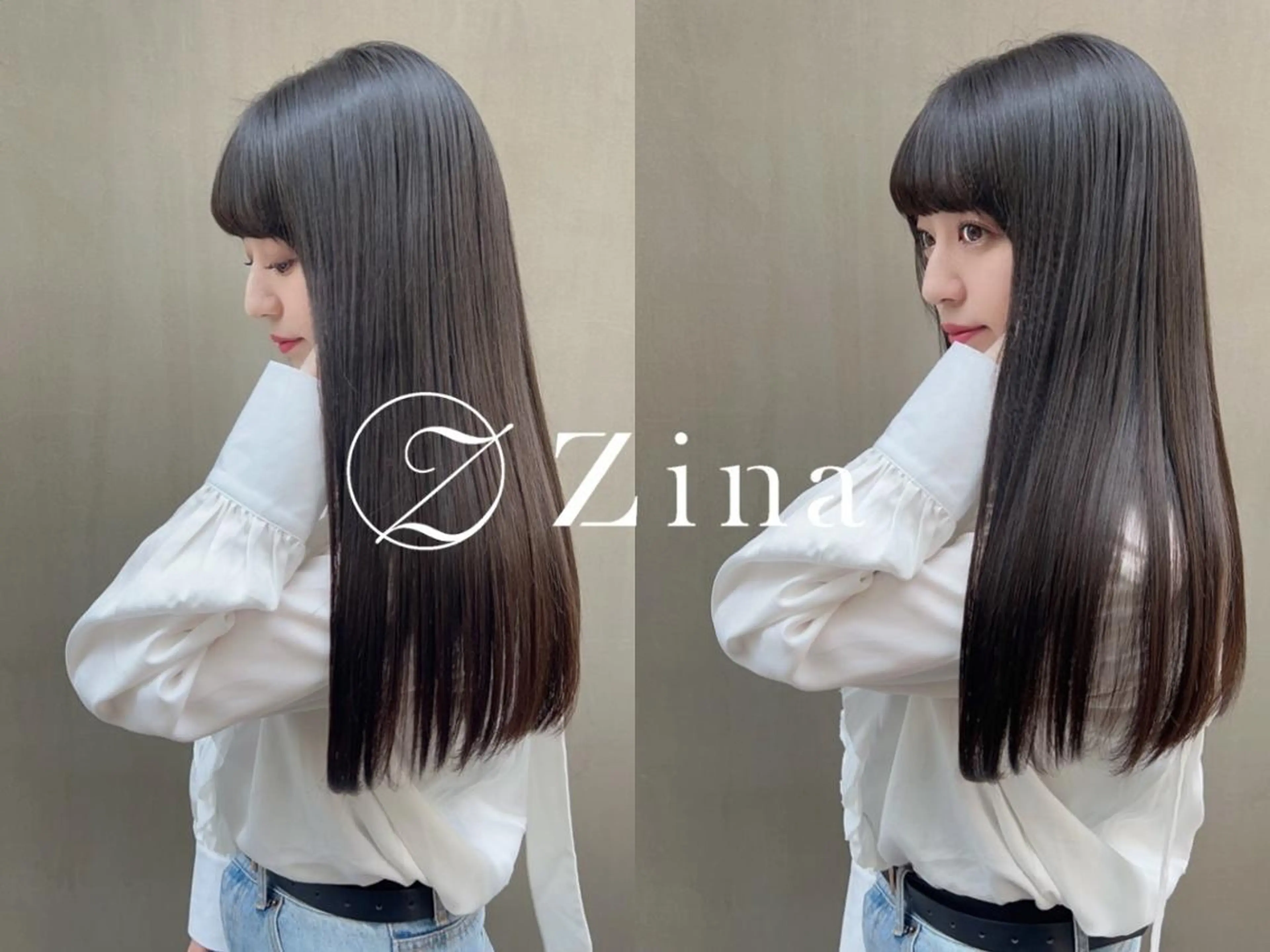 カット＋Premium艶髪ストレート(縮毛矯正)の写真
