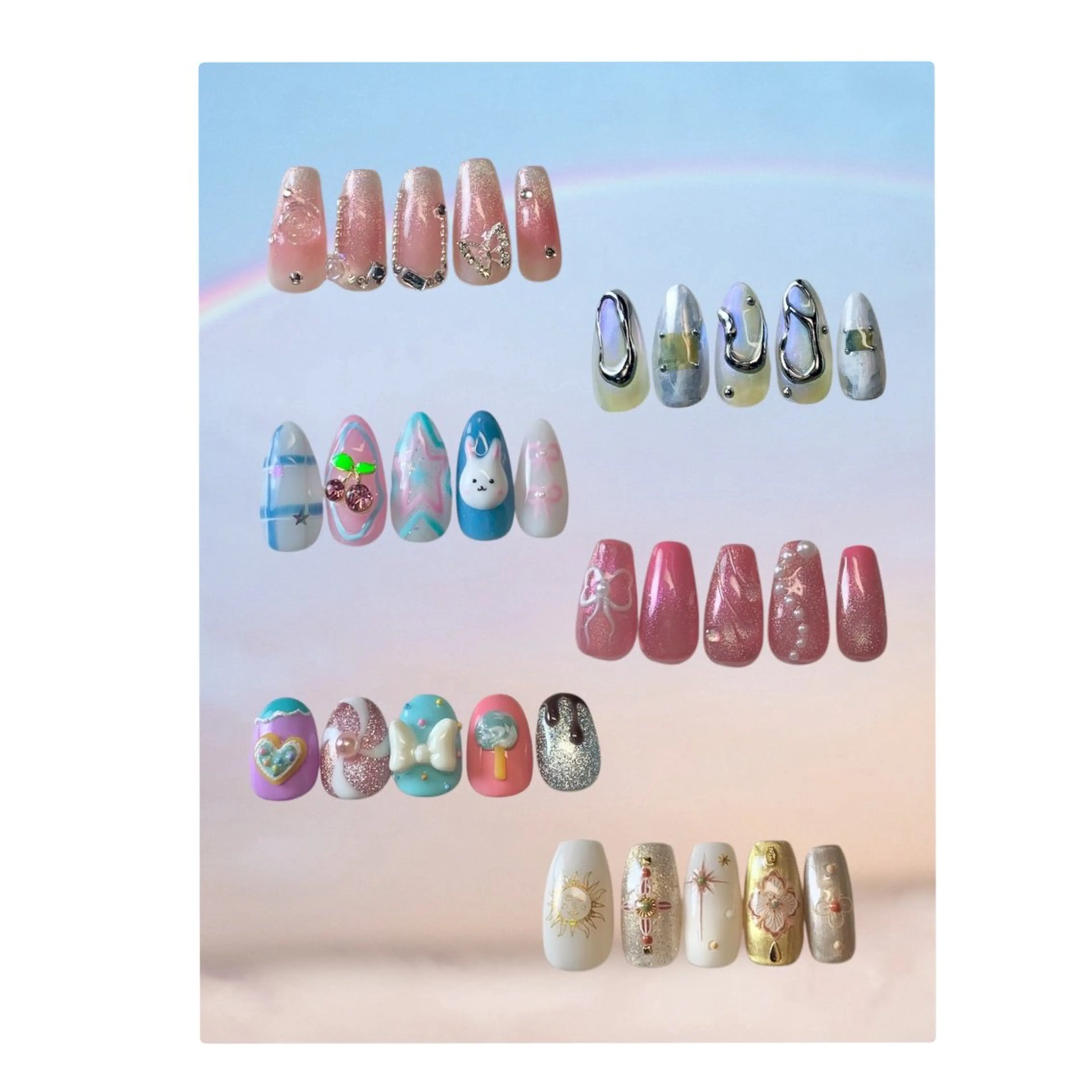 ショート ハンドネイル watanabe miyuuのネイルデザイン