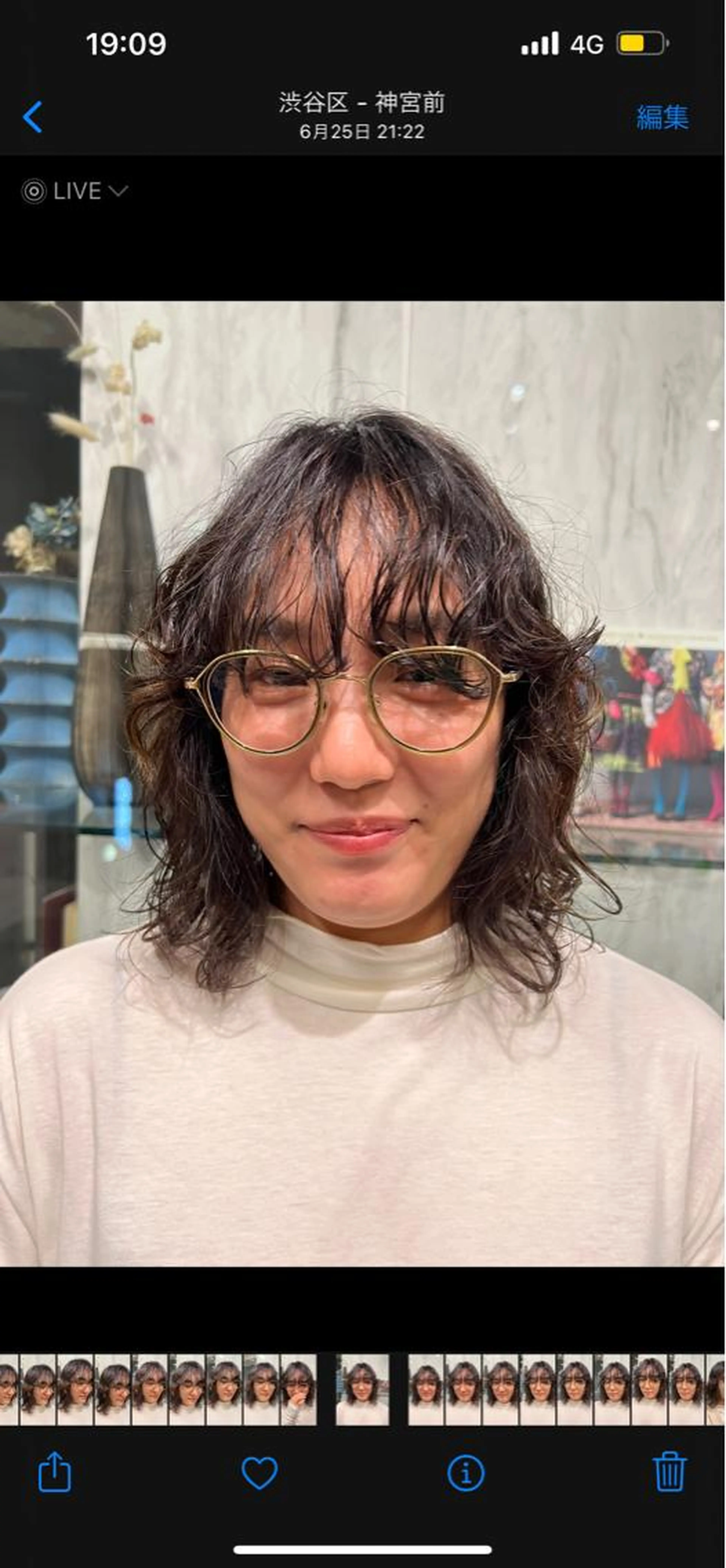 wolf perm 🐺🌀🌀の写真