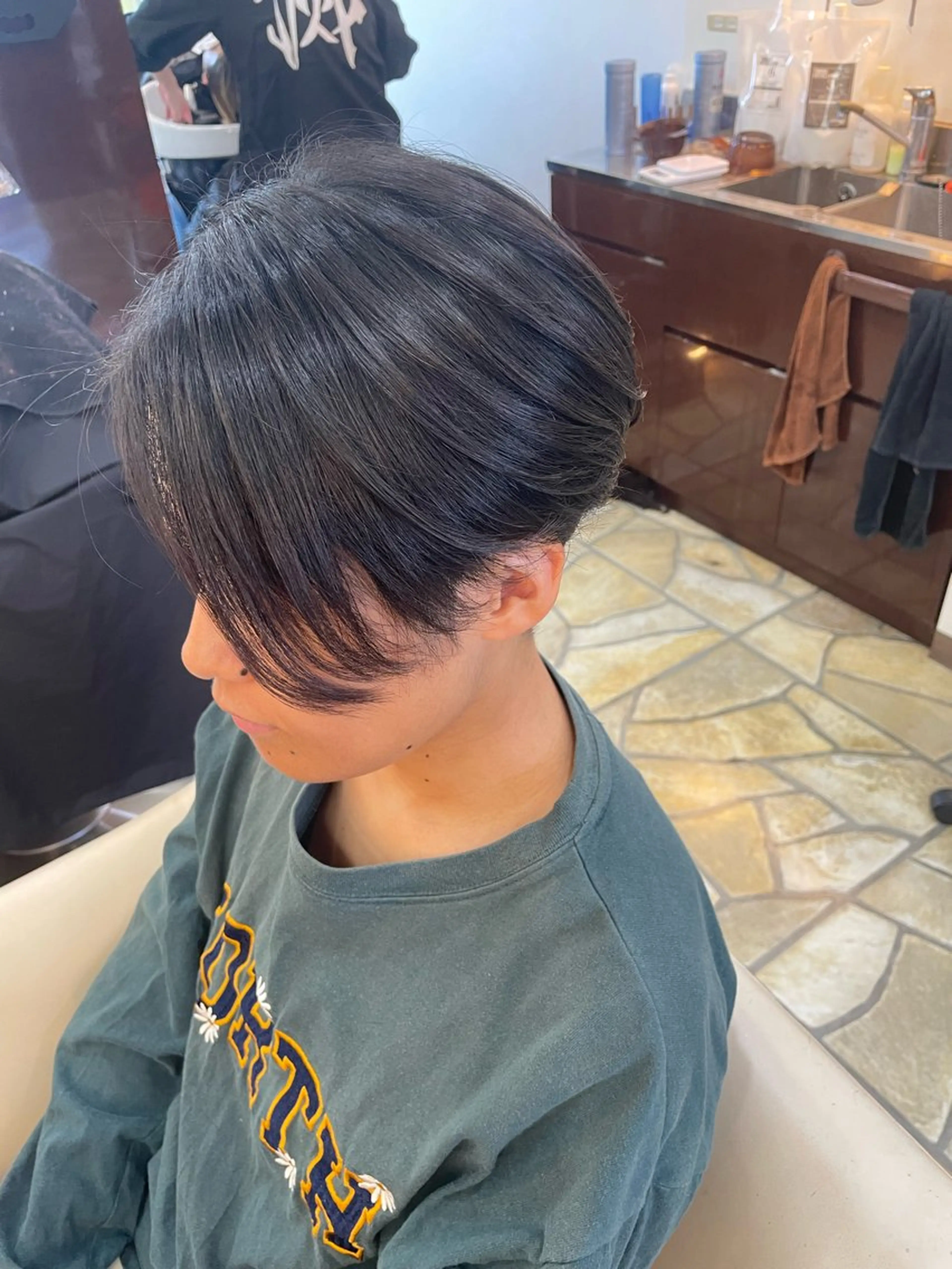 ショート タツミ マコトのヘアスタイル