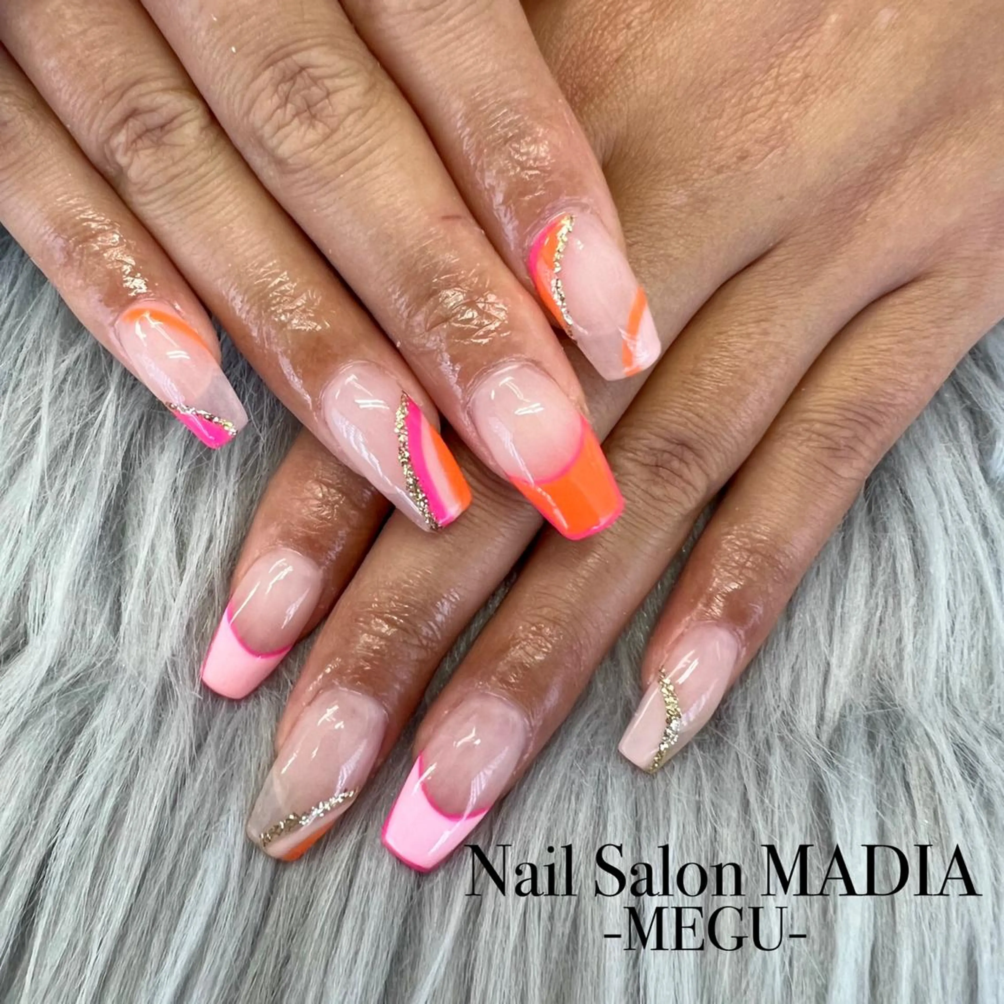 ネイル MADIA藤沢所属・MADIA MEGUのネイルデザイン