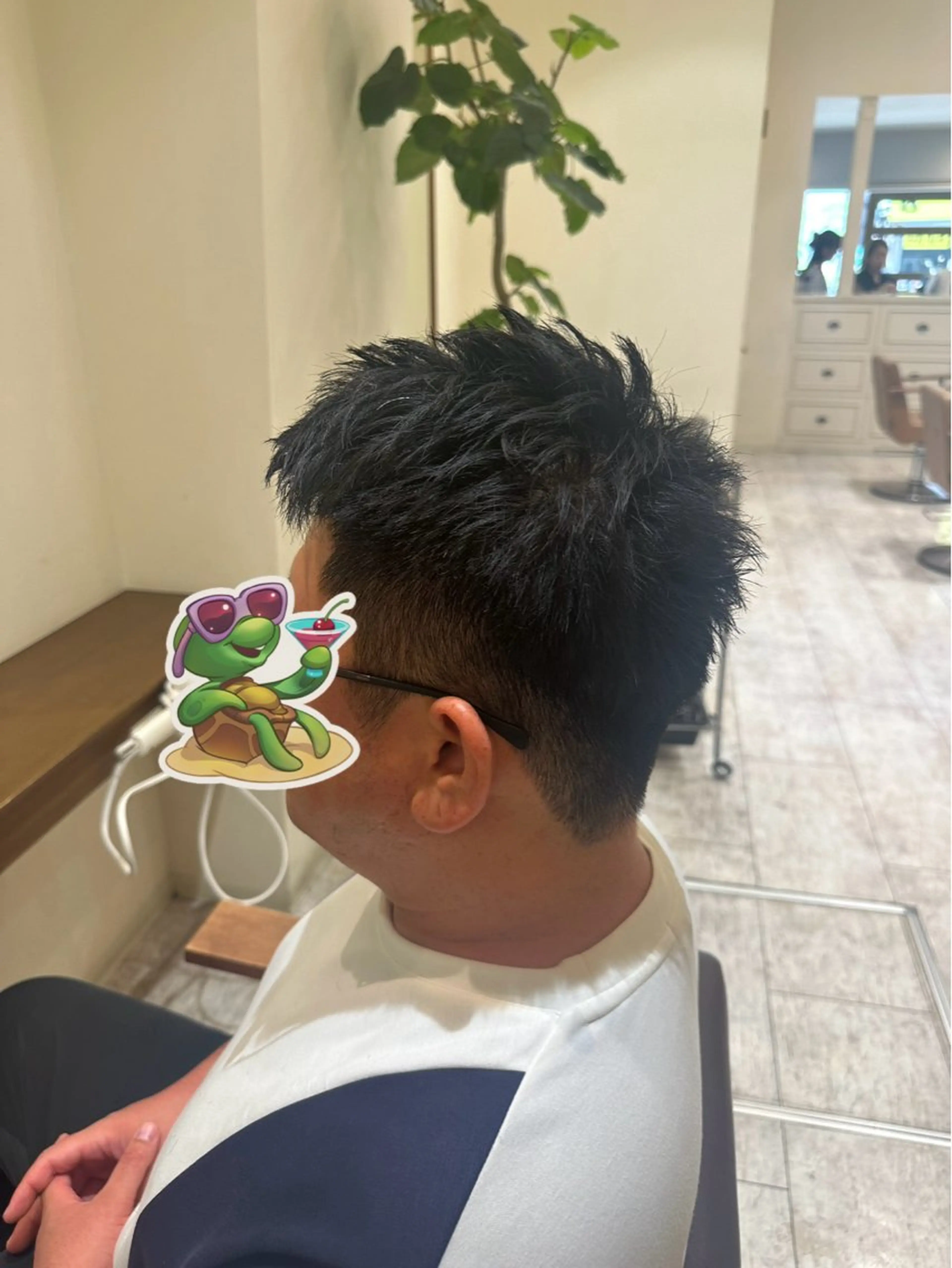 メンズ イマ フジのヘアスタイル