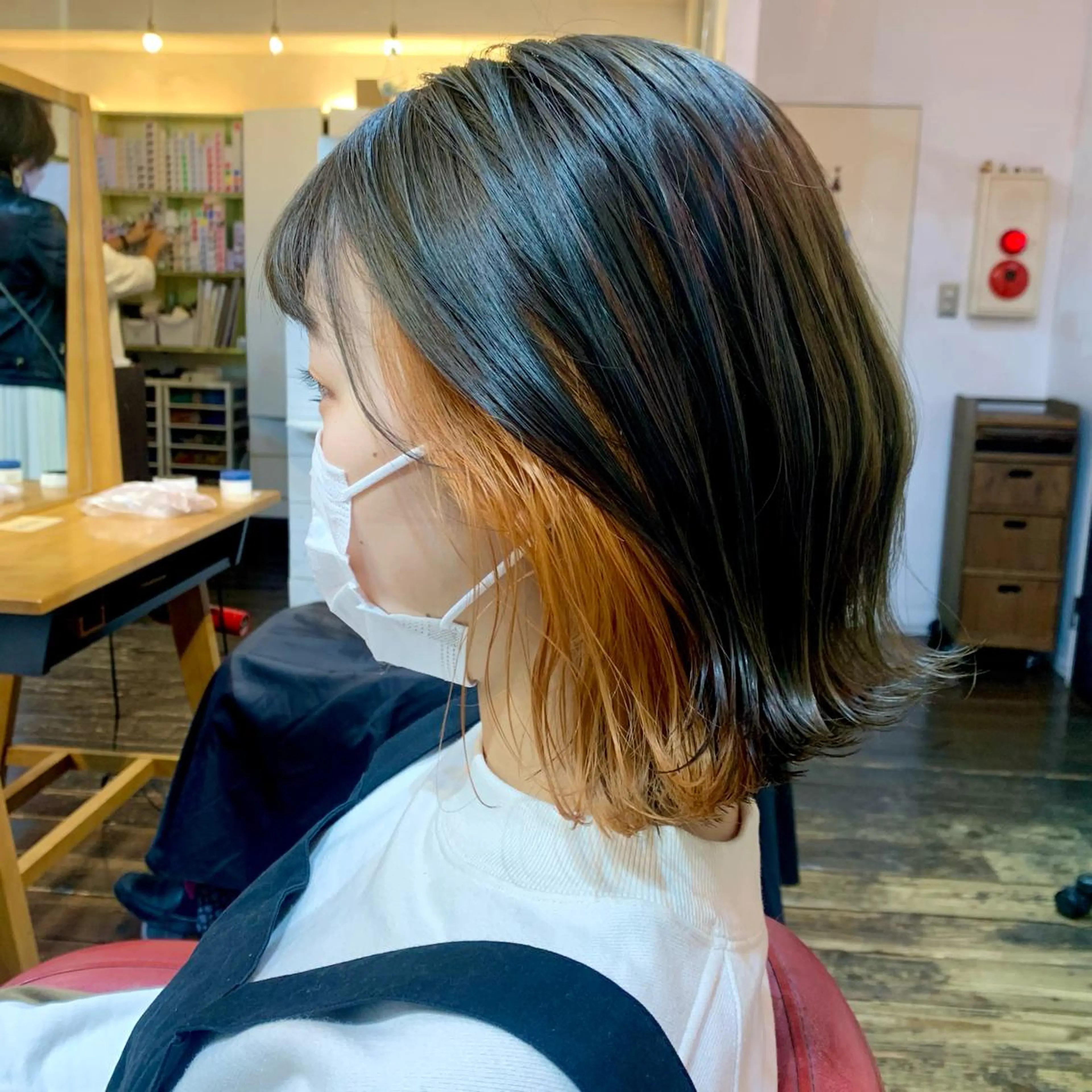 ミディアム カラー 【髪質改善🌿】木本 志歩のヘアスタイル