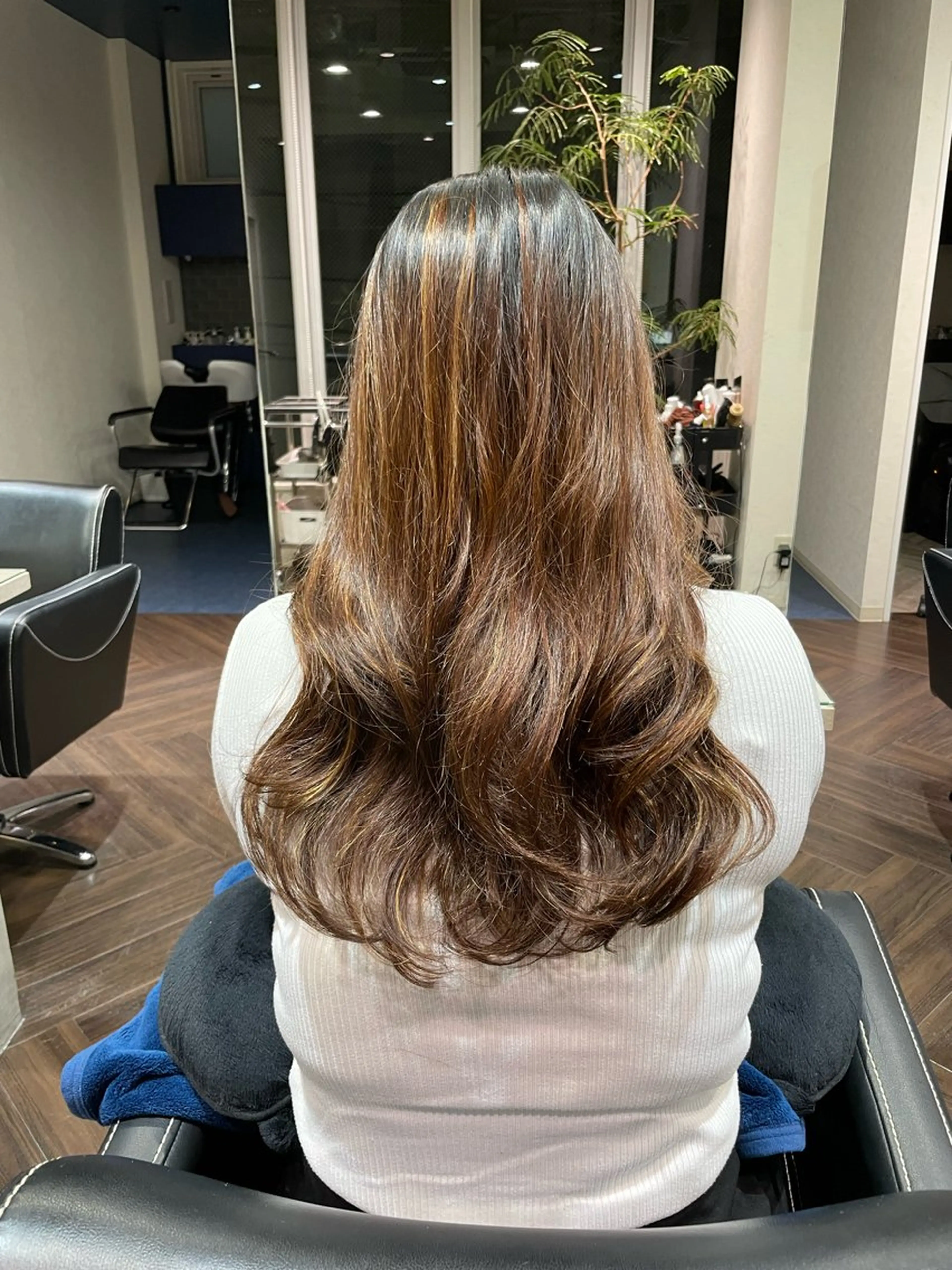 ロング パーマ 縮毛矯正 デジタルパーマ 恵比寿/カット特化✨ ケンジのヘアスタイル
