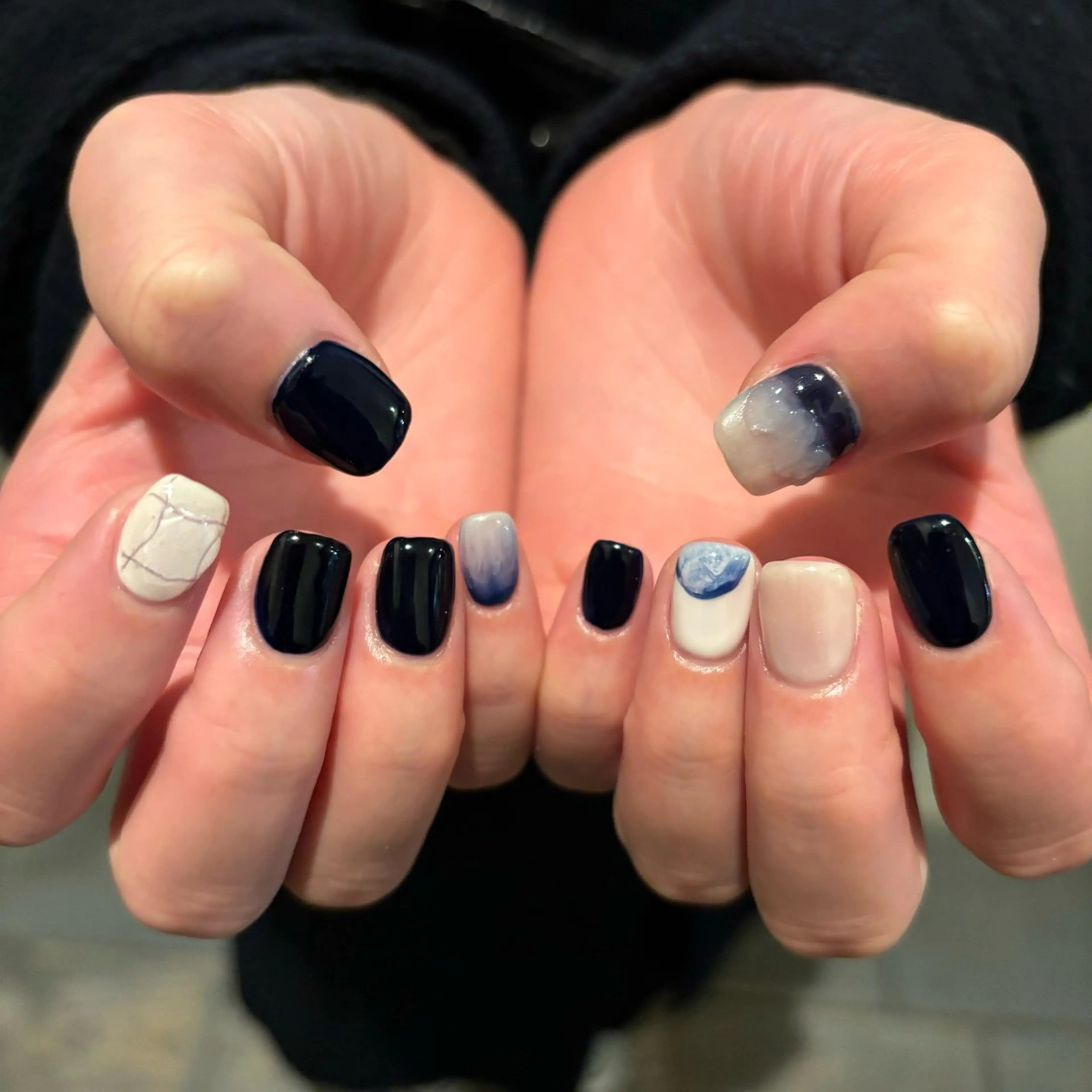 ネイル シンプルネイル SOL所属・SOL　nail イマナカのネイルデザイン