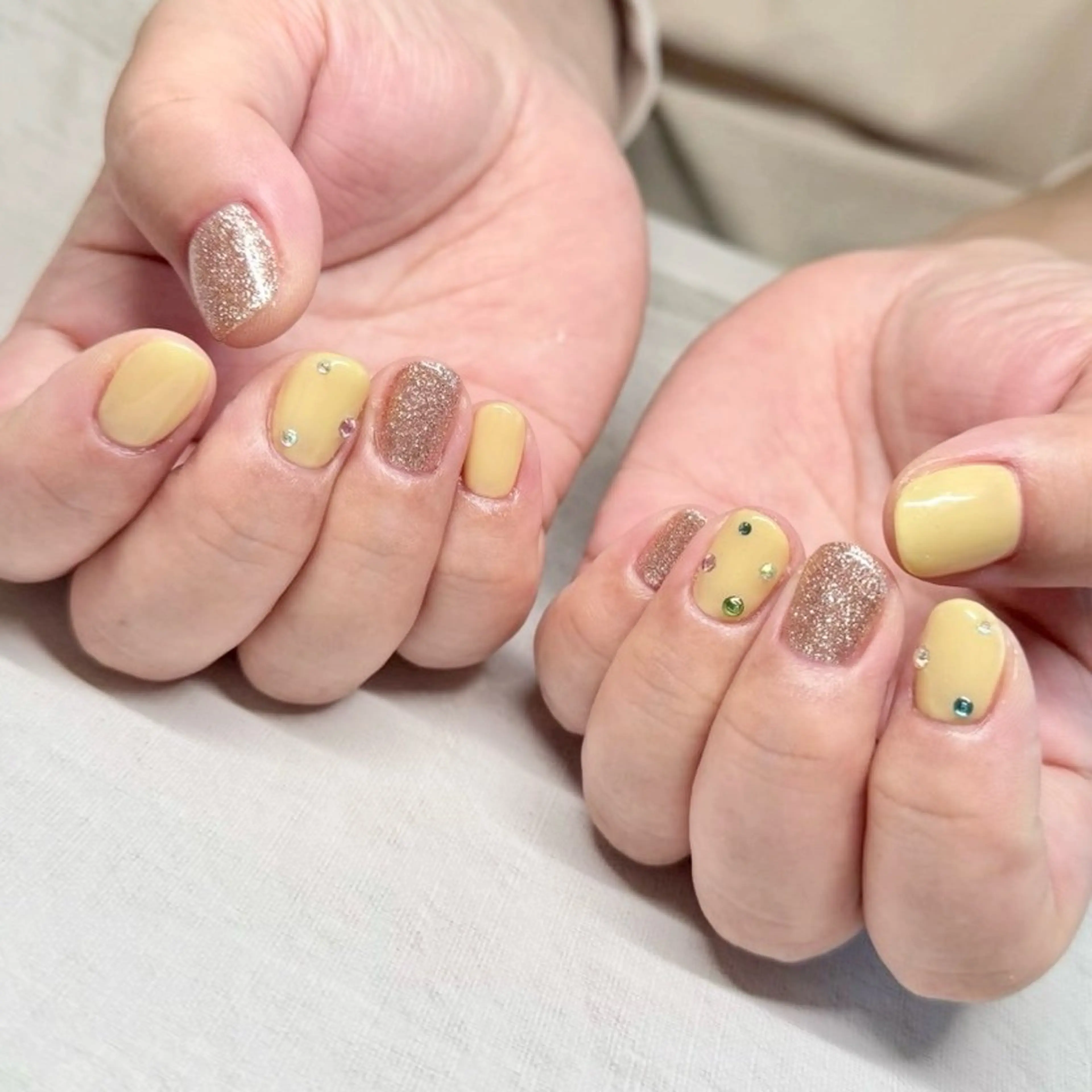 ネイル ハンドネイル 【B.nail】名古屋志賀本通-フィルイン/ニュアンス/定額/長さだし-所属・橋立 敬子のネイルデザイン