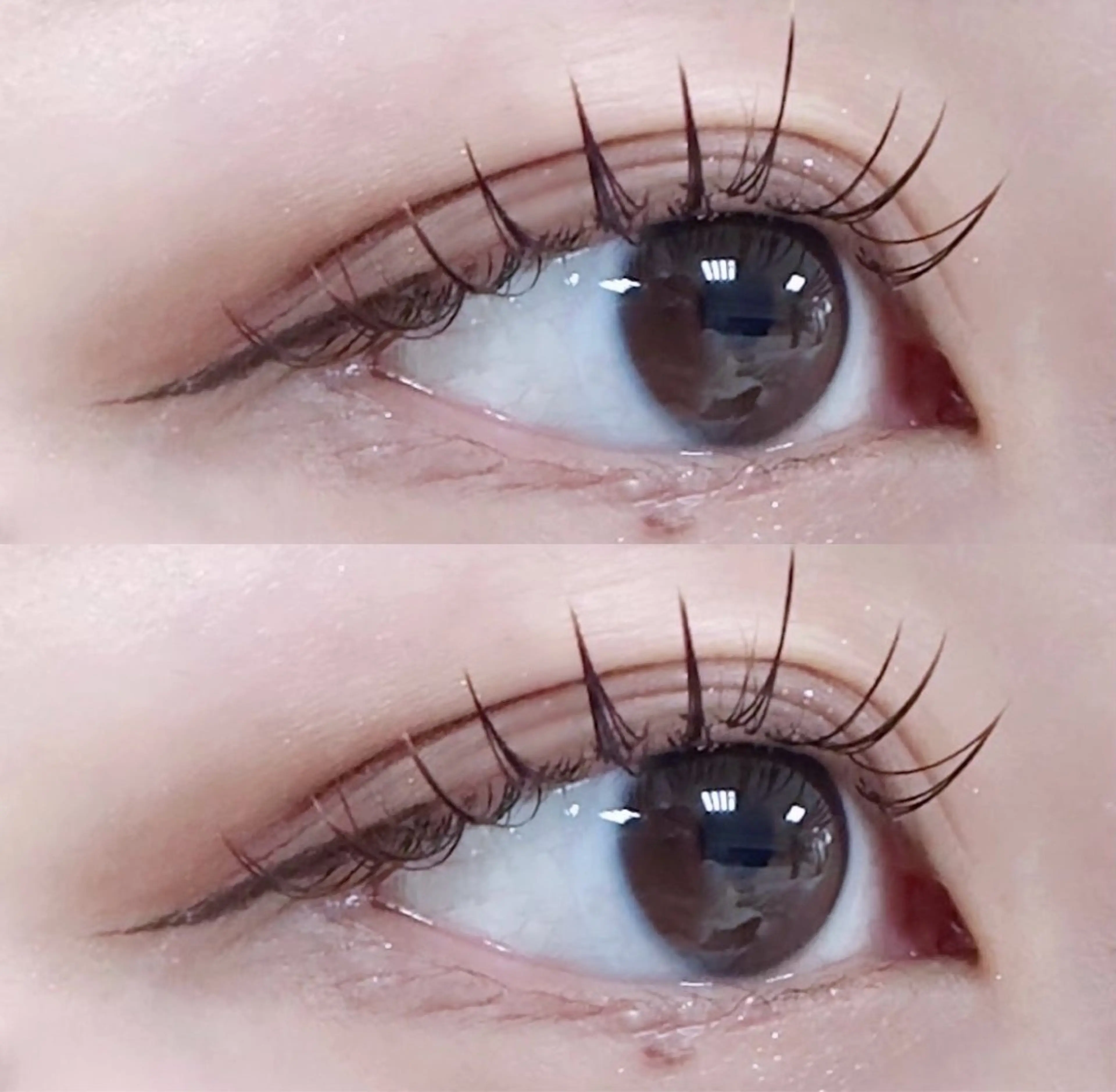 マツエク・マツパ eve🐰束間まつ毛 /透明感カラーのマツエク・マツパデザイン