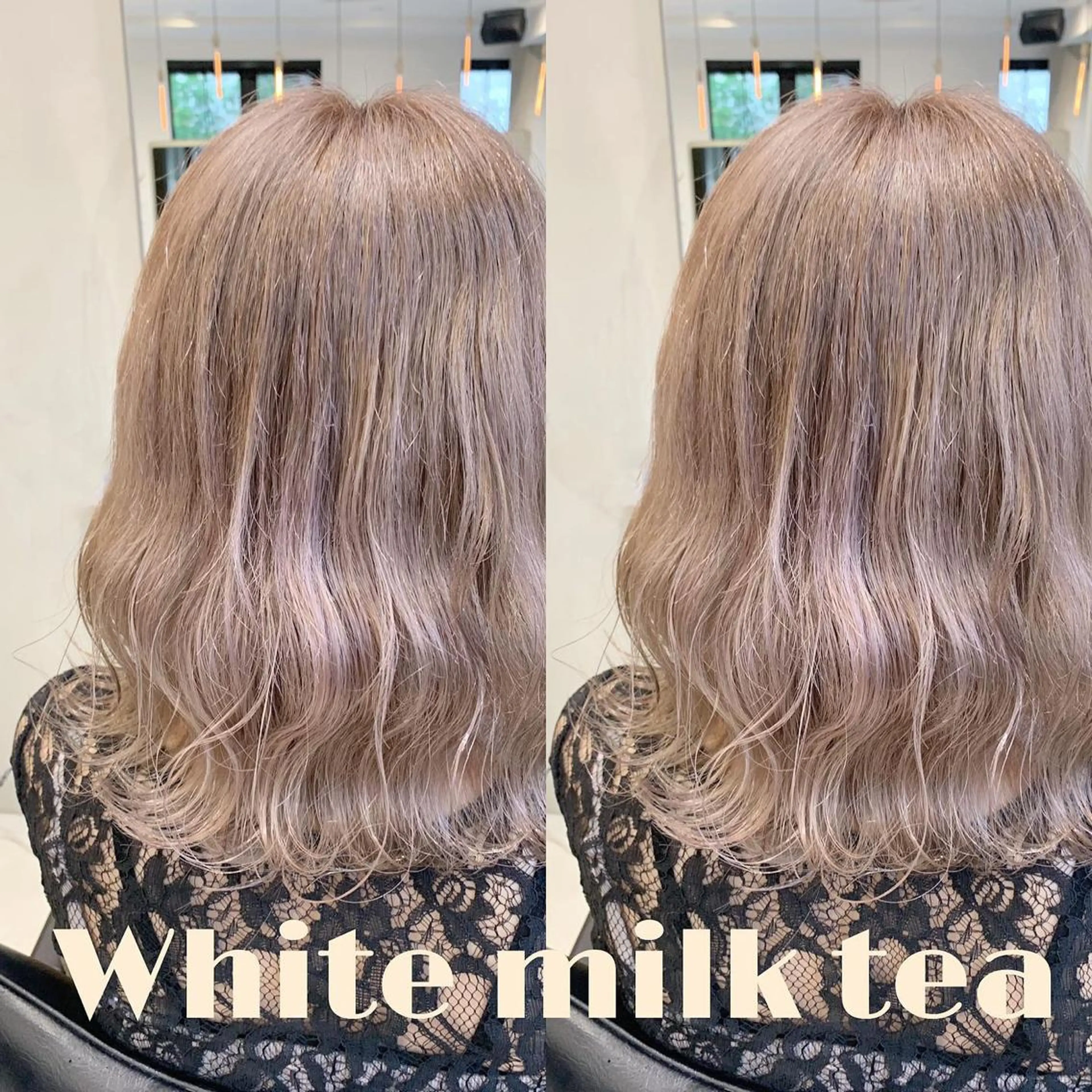 ミディアム カラー ヘアアレンジ ヘアカラー トリートメント ヘアセット topstylist 🖤川辺晴加🖤のヘアスタイル