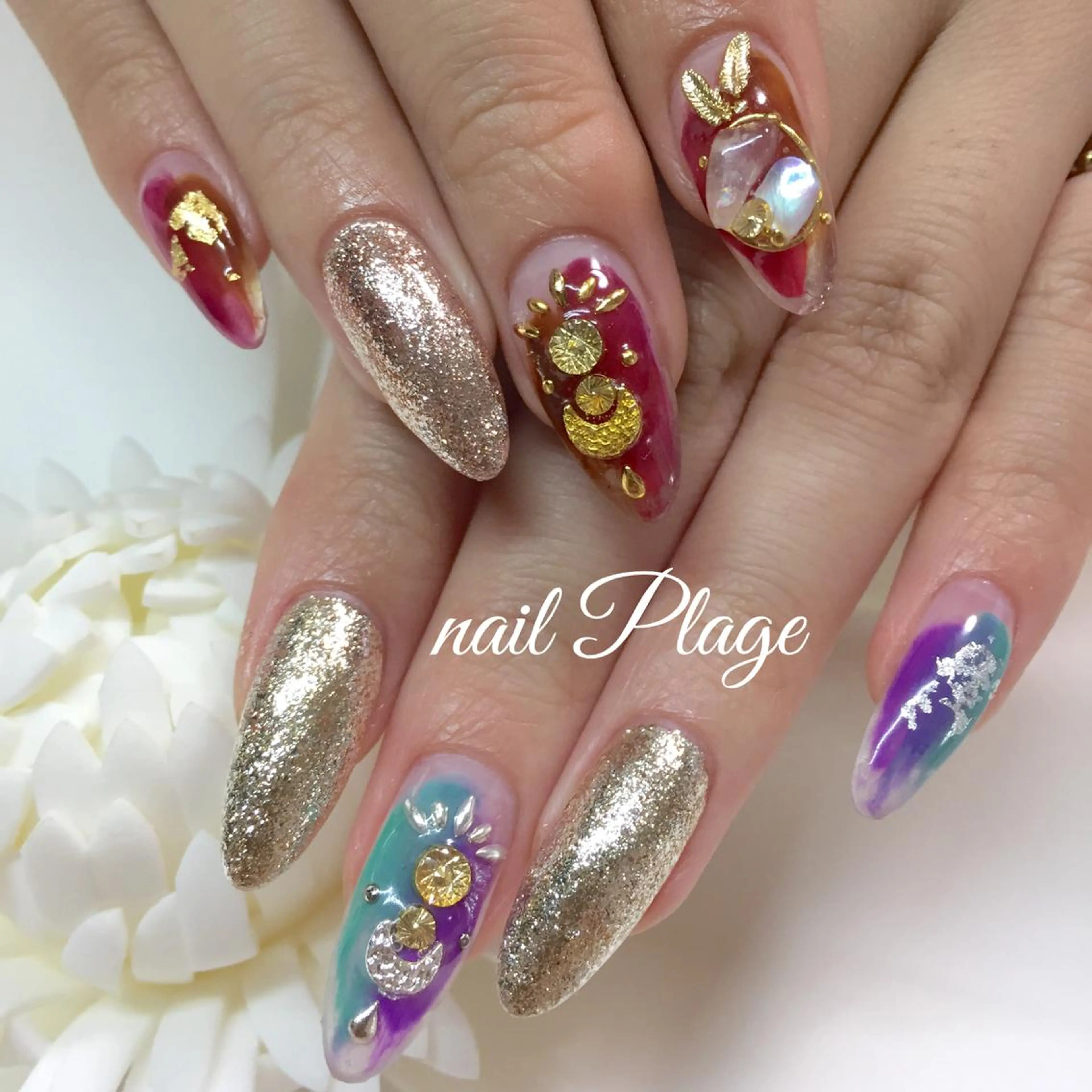 ネイル nail Plage Imai kanaのネイルデザイン
