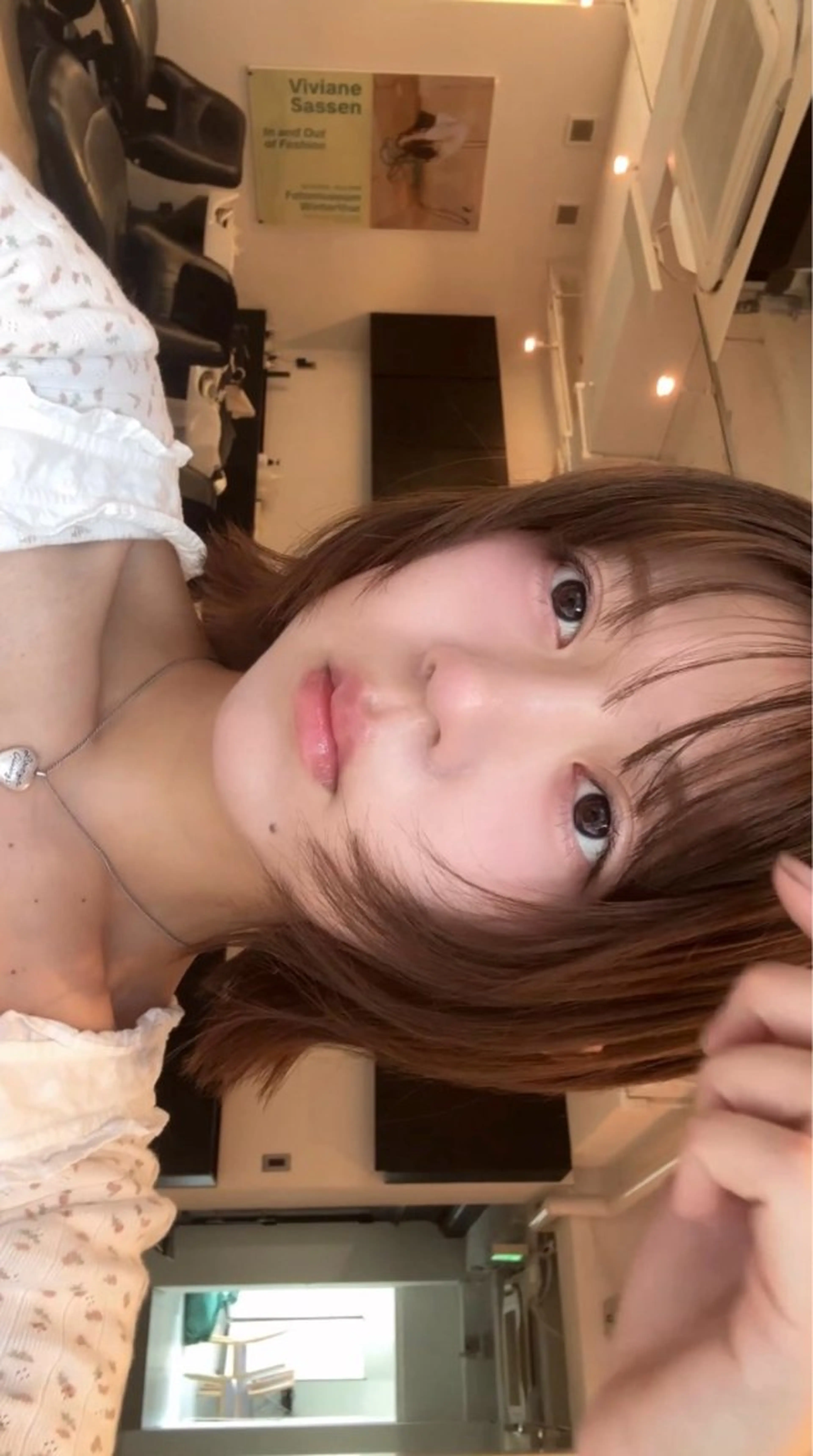 ミディアム riria🎀カット /透明感カラーのヘアスタイル