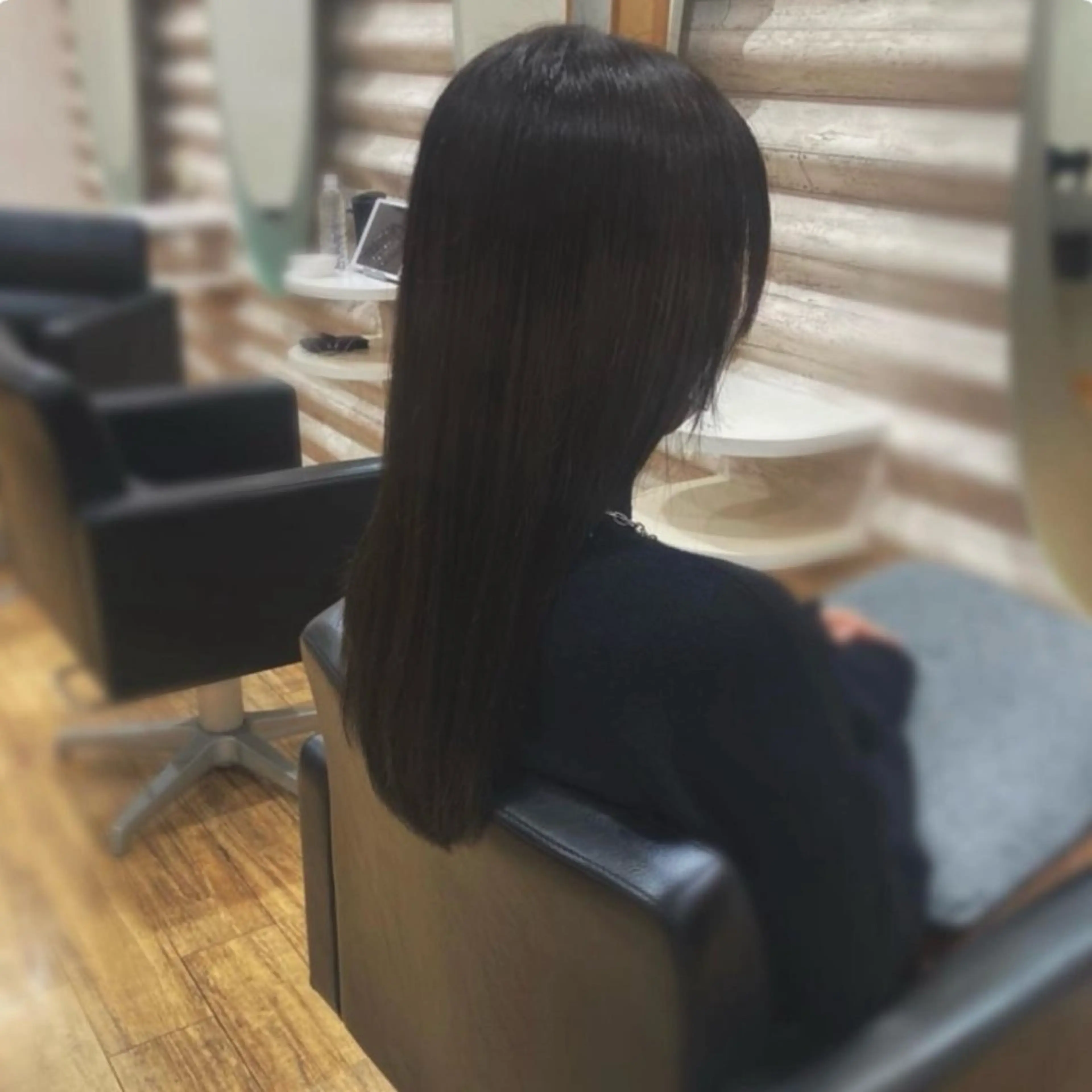 ロング カラー 髪質改善 トリートメント カラーダメージが艶々 『ケア特化店』KONのヘアスタイル