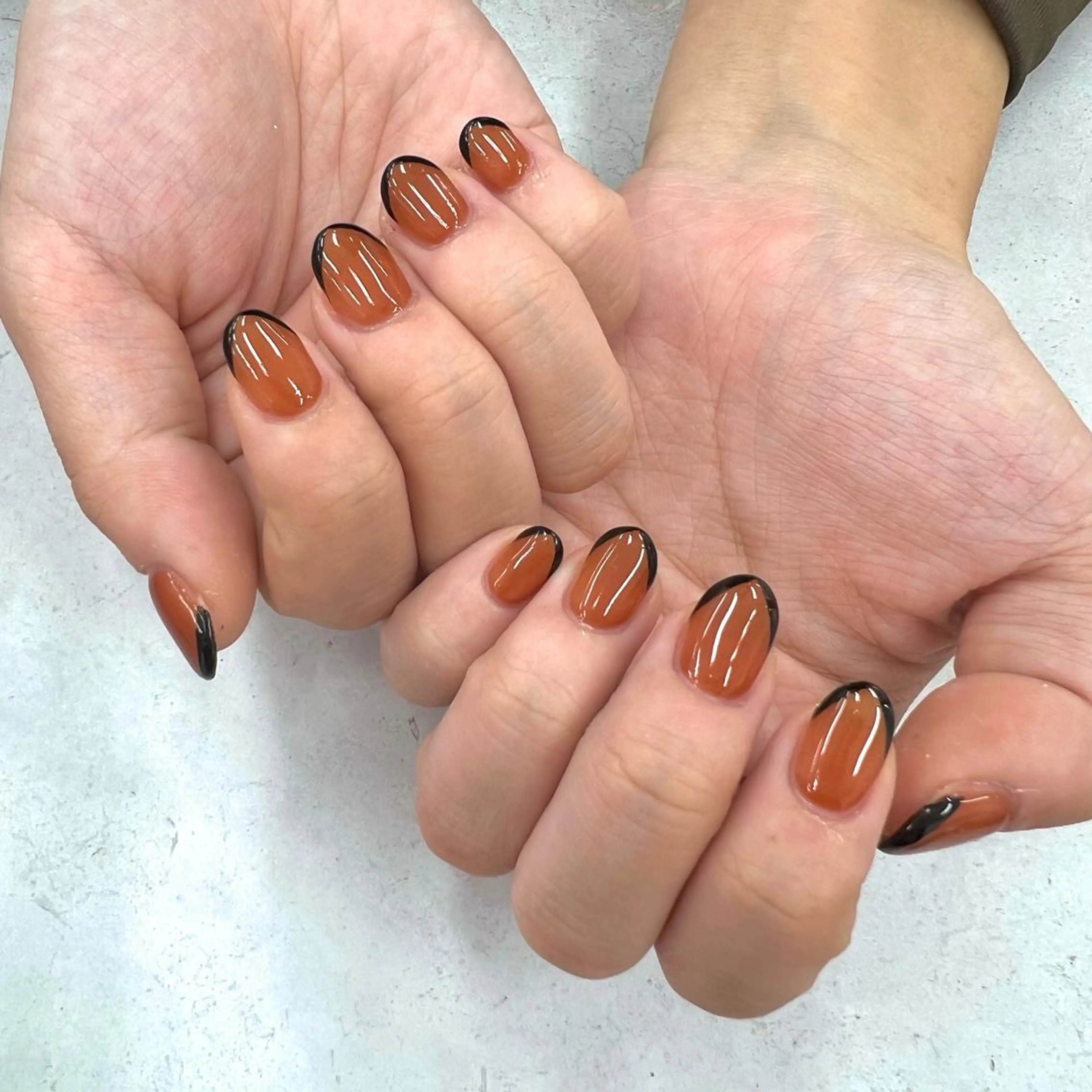 ネイル フレンチネイル ショートネイル Bianca立川店 / HAYASHIのネイルデザイン