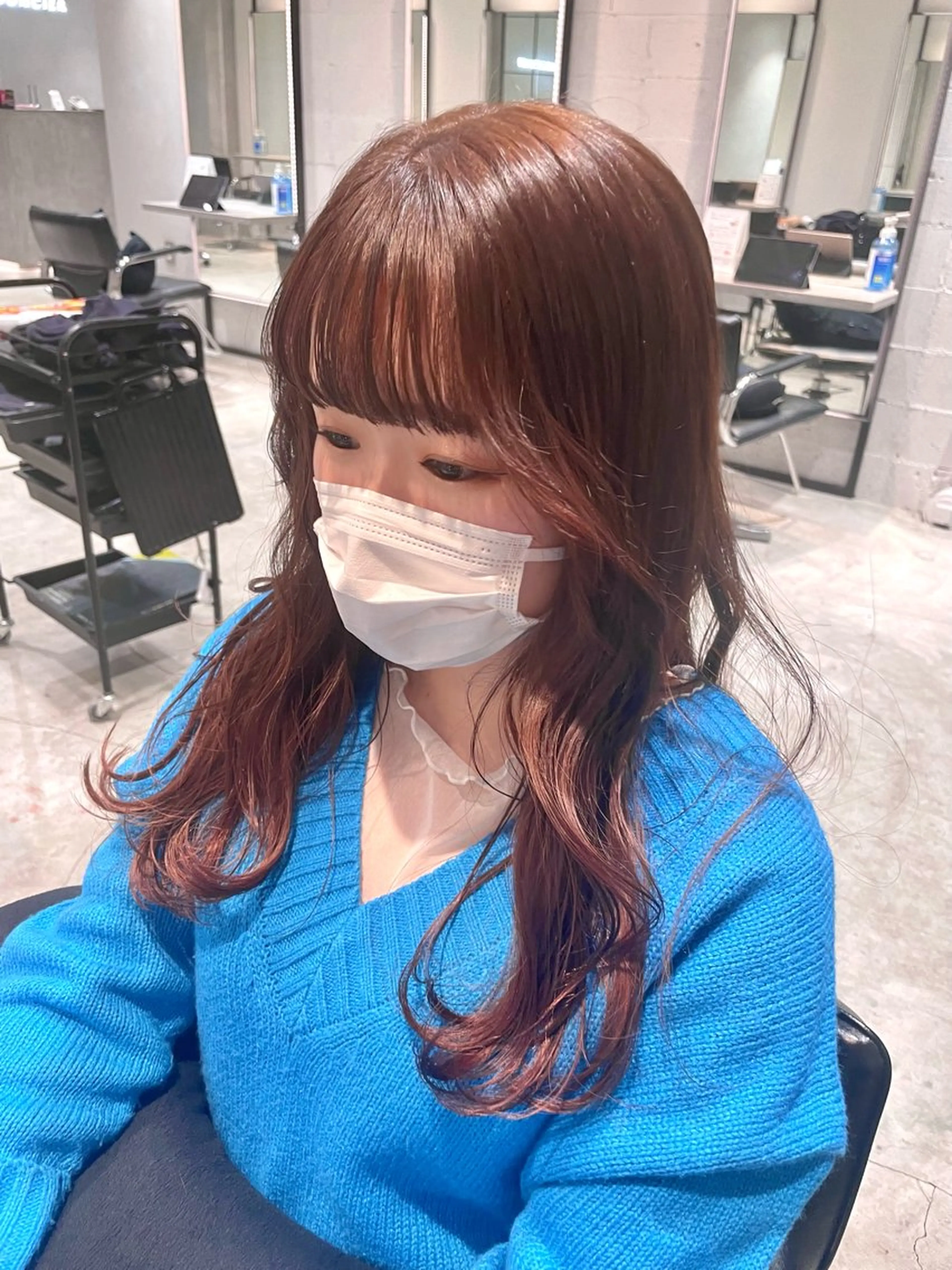 セミロング miku 🍑髪質改善サロンのヘアスタイル