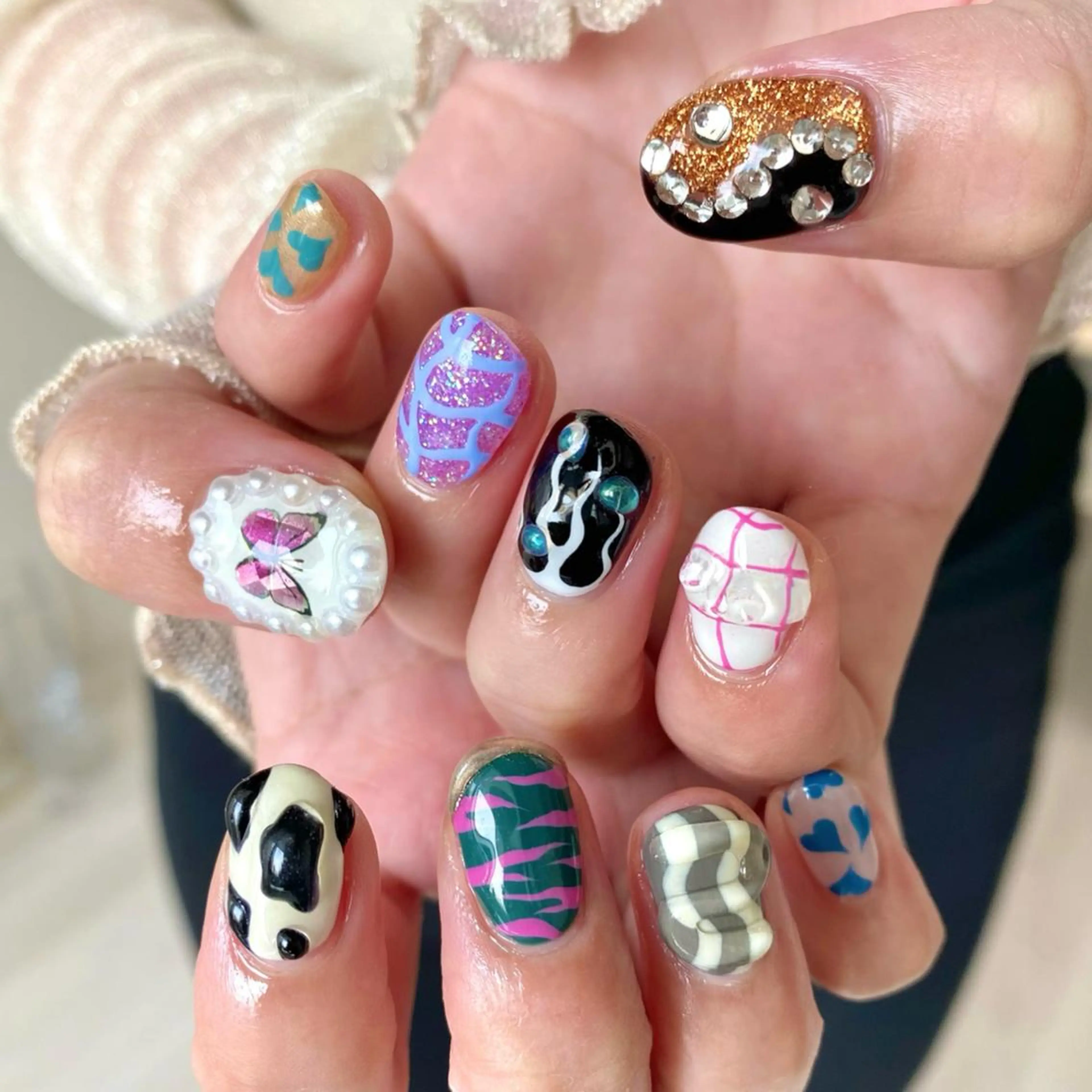 ネイル ハンドネイル Blomeel Nailのネイルデザイン