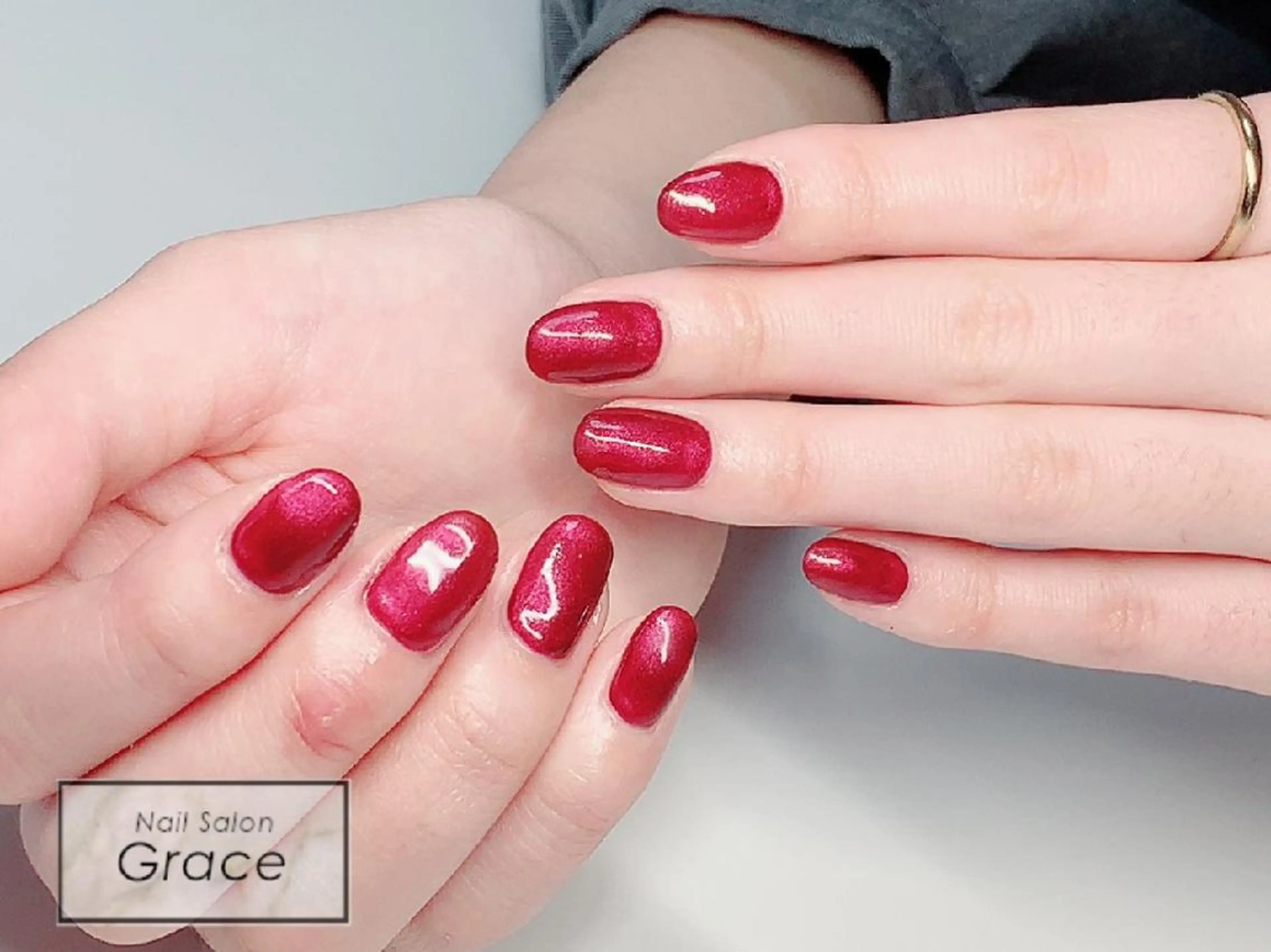 ネイル ミディアム Nail&Eye Graceのマツエク・マツパデザイン