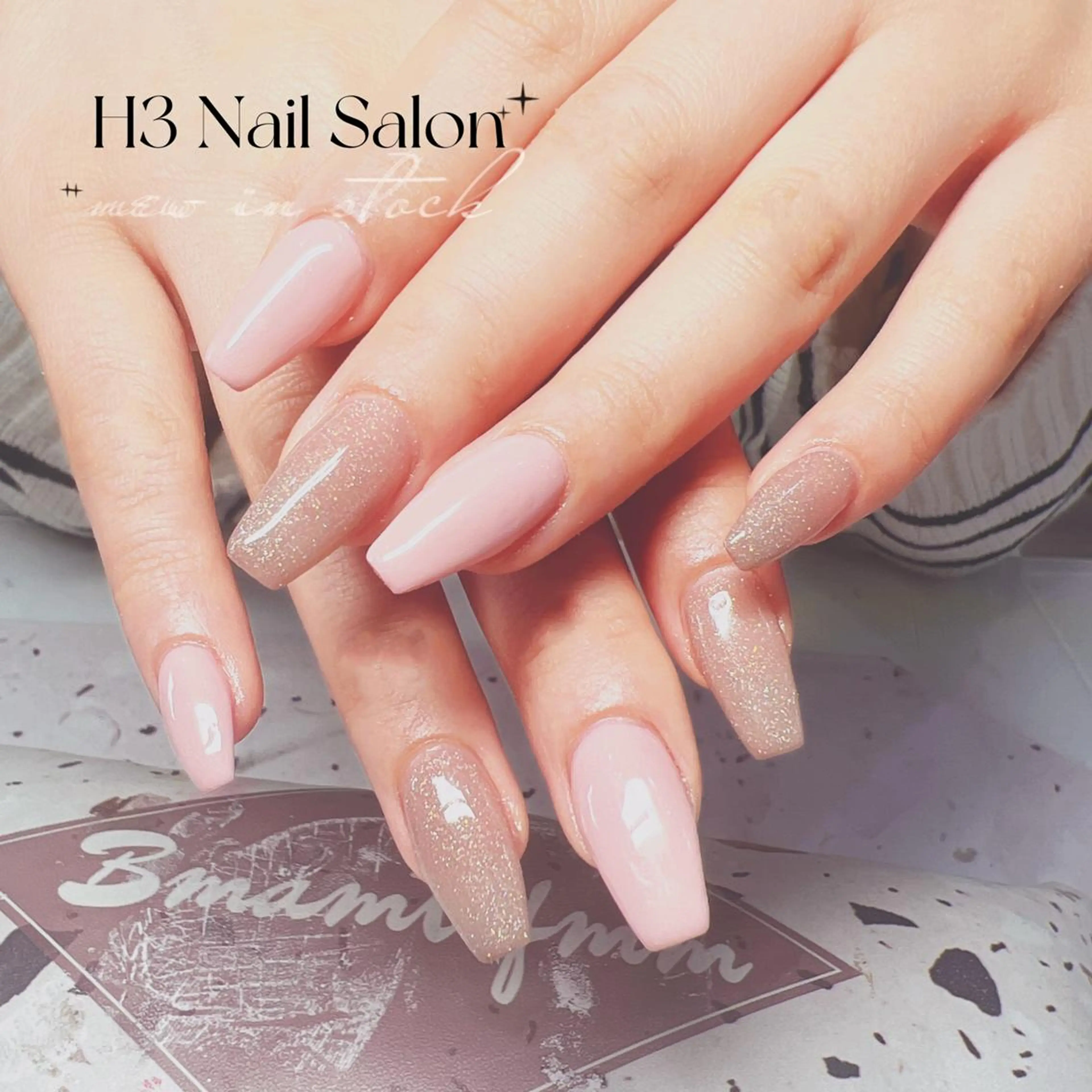ロング H3 ネイル サロンのネイルデザイン