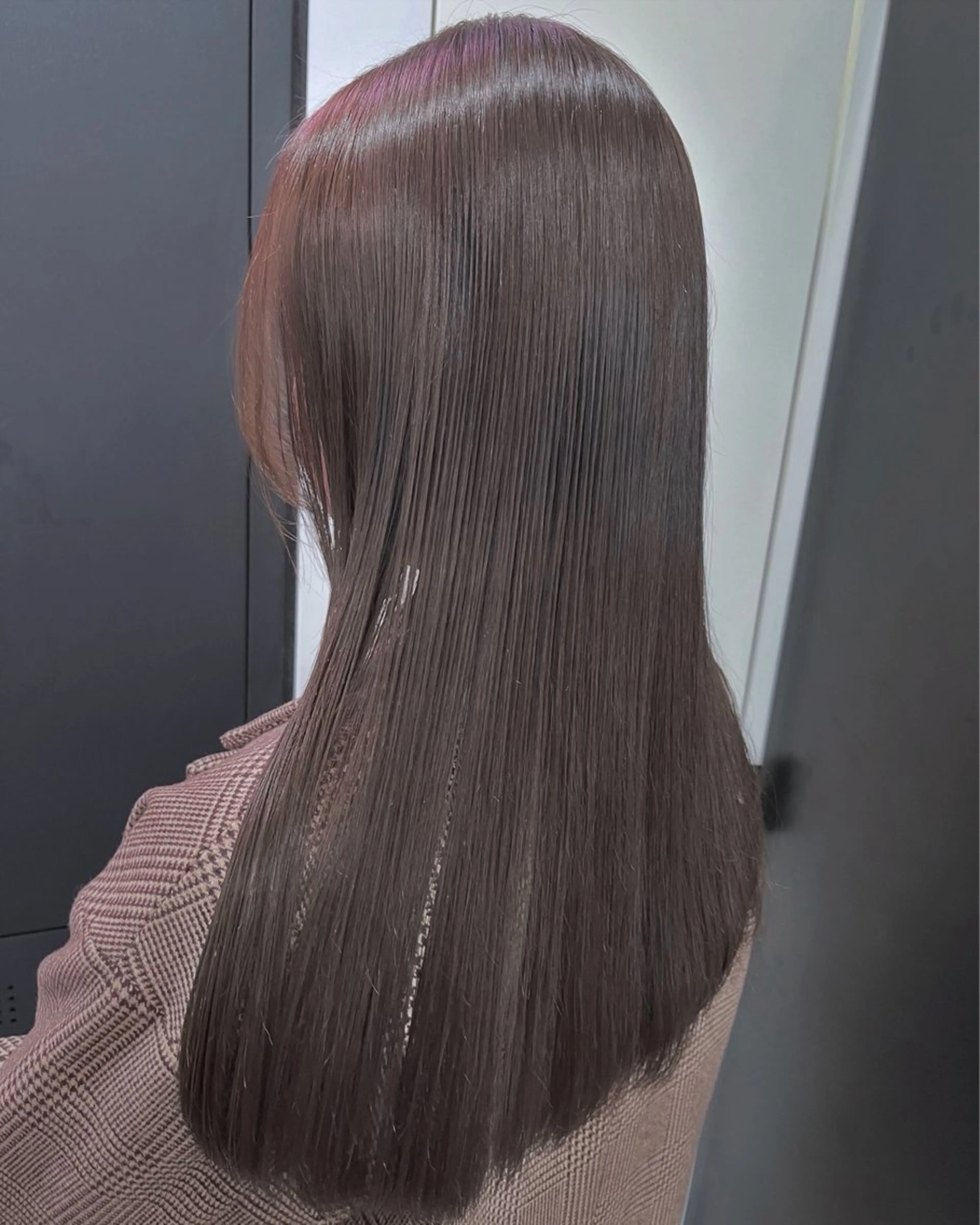 ロング ヘアカラー ダブルカラー🫐 /まゆ🎀のヘアスタイル