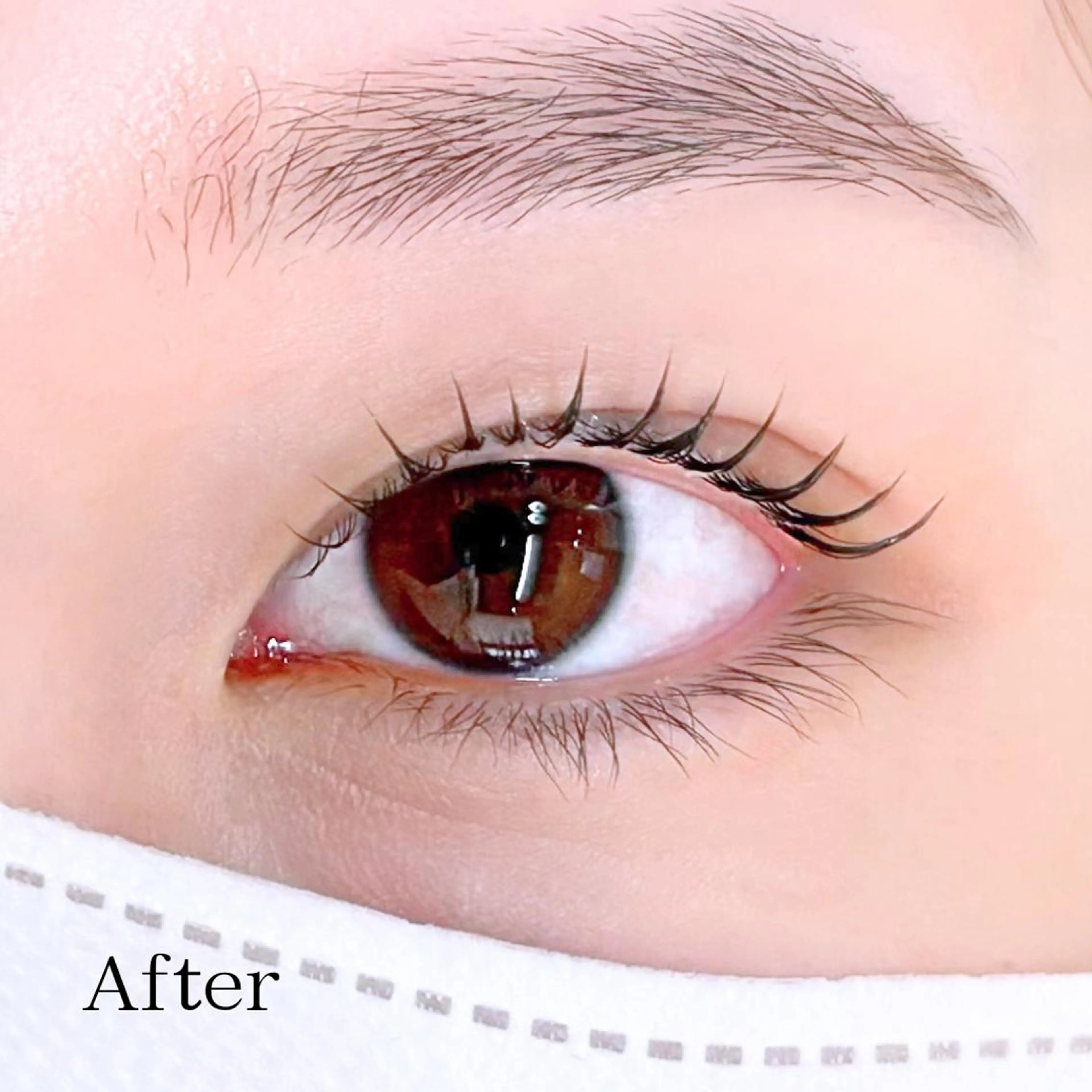 マツエク・マツパ 一重×まつ毛パーマ 骨格似合わせ眉WAX 眉まつ毛専門/あすみの眉毛・アイブロウイメージ