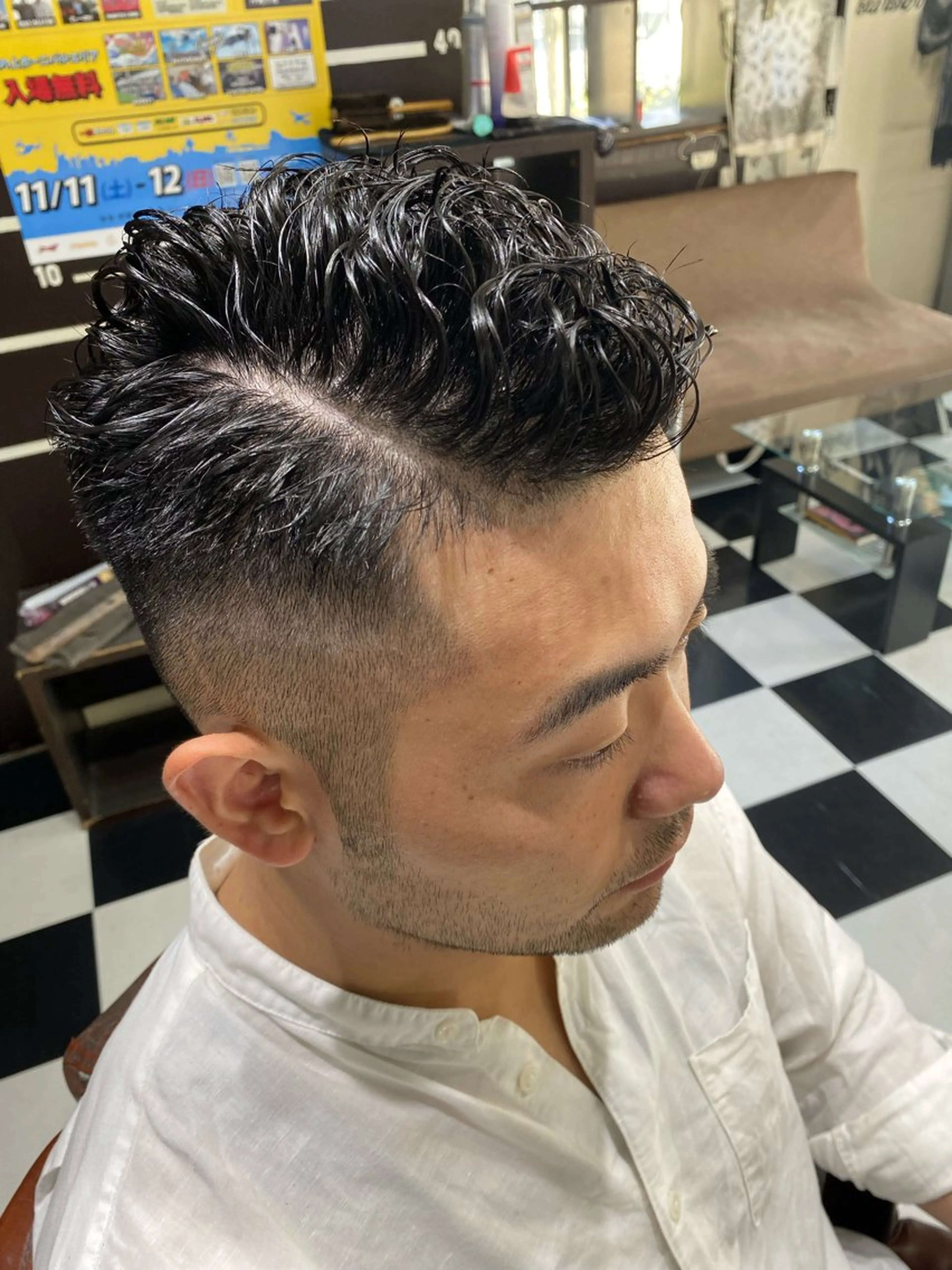 ショート パーマ メンズ メンズパーマ BADBARBER蒲田店所属・barber goriのその他イメージ