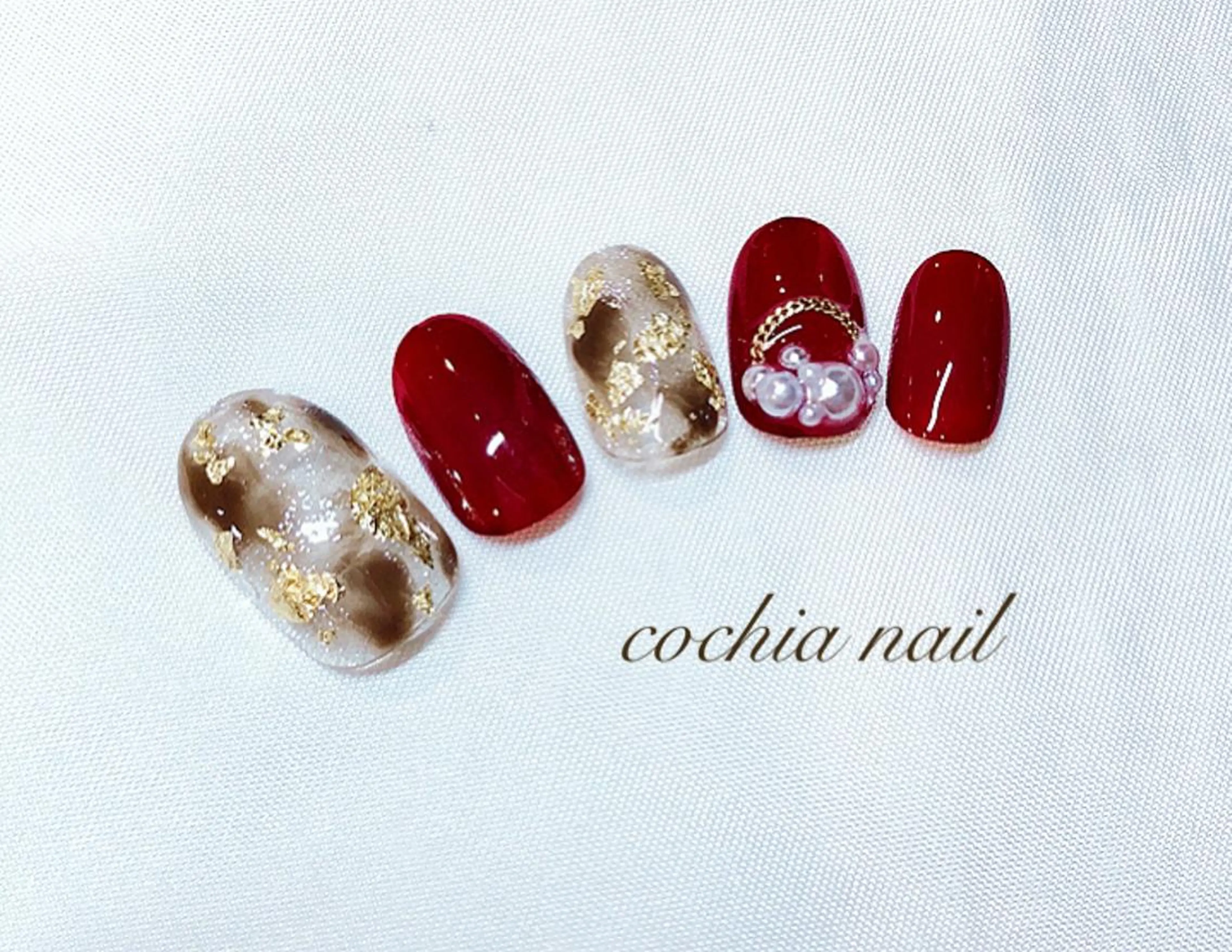 ネイル ハンドネイル ☆Cochia nail☆のネイルデザイン