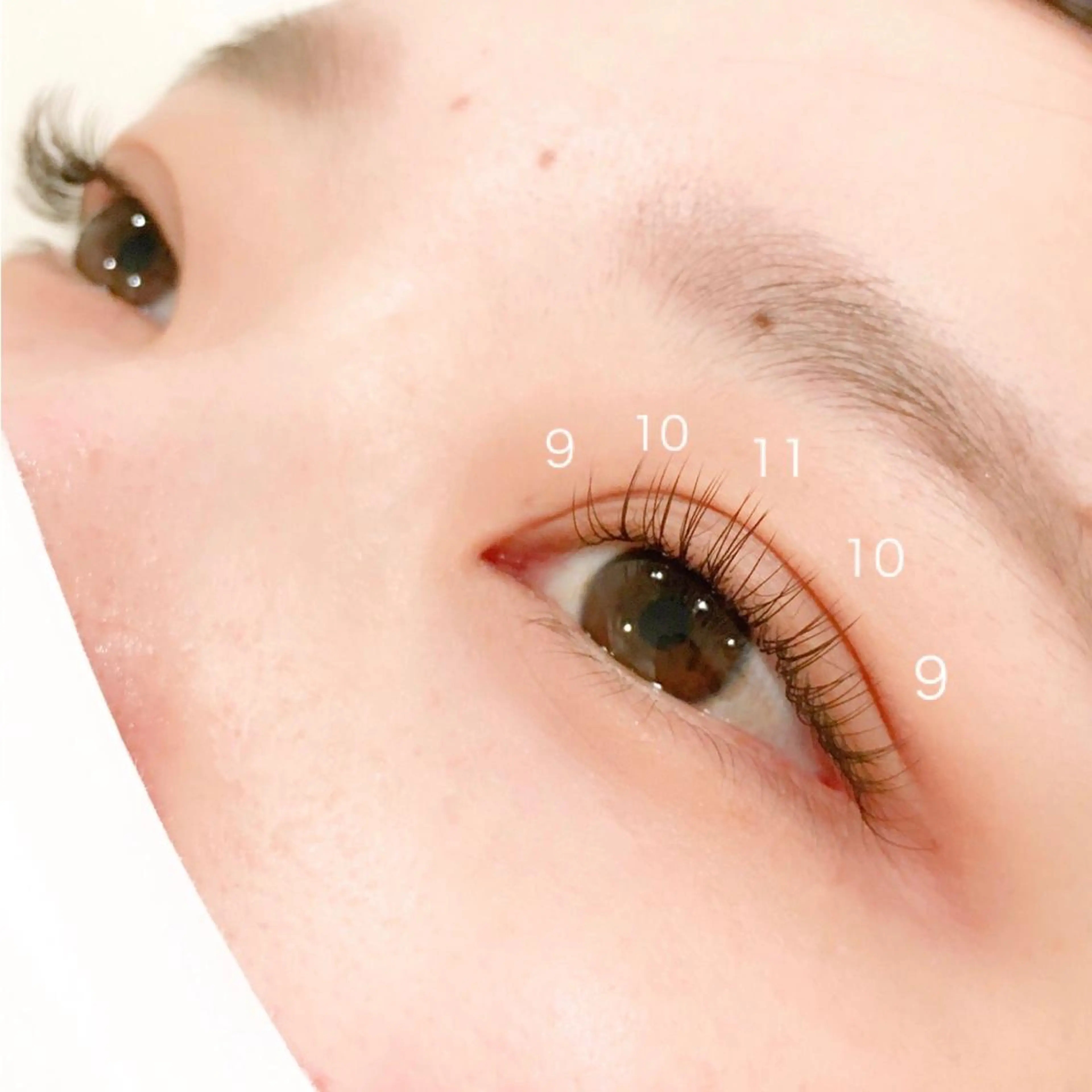 マツエク・マツパ レイフィールド北名古屋所属・レイフィールド 服部のマツエク・マツパデザイン