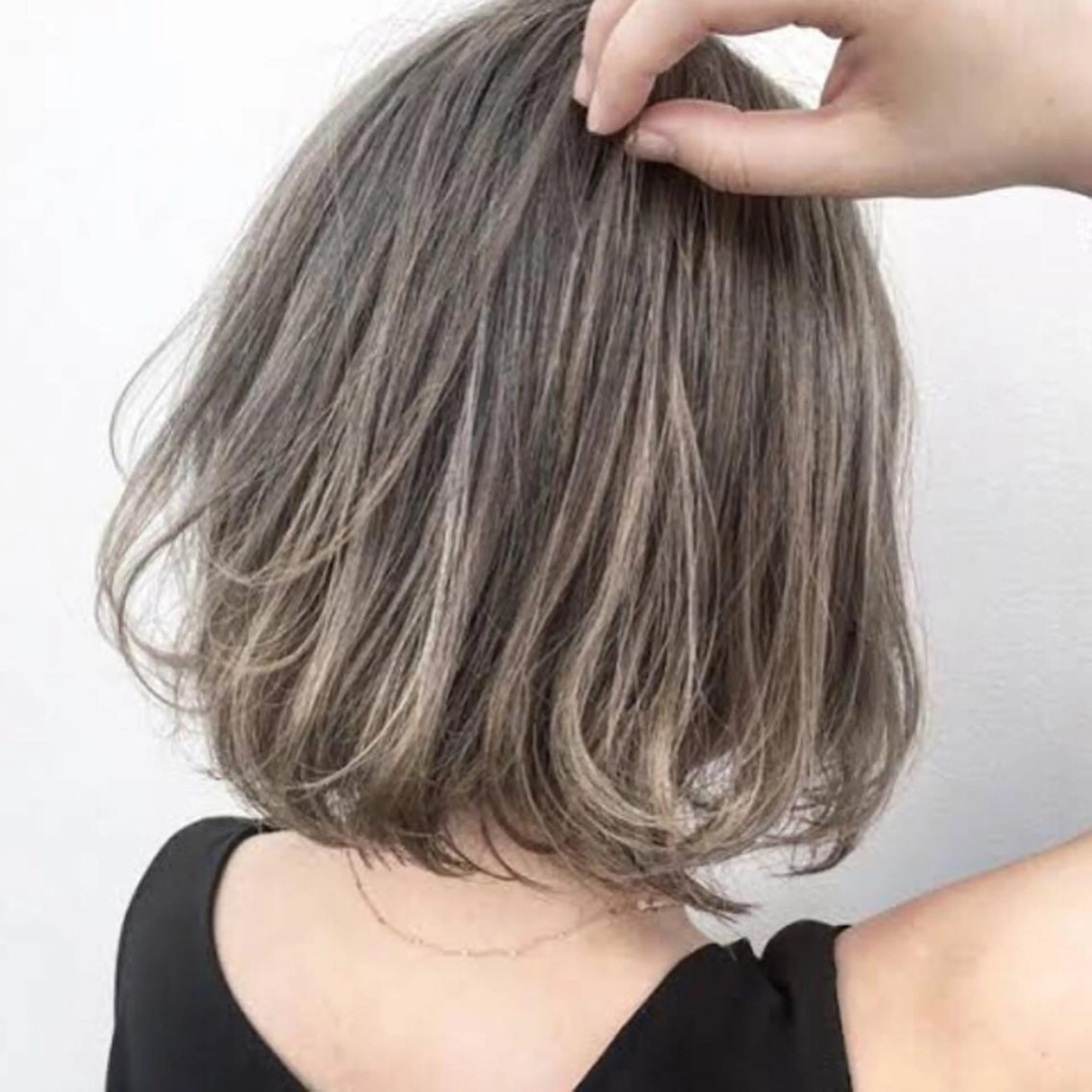 ミディアム カラー 縮毛矯正専門 ゆうぞうのヘアスタイル