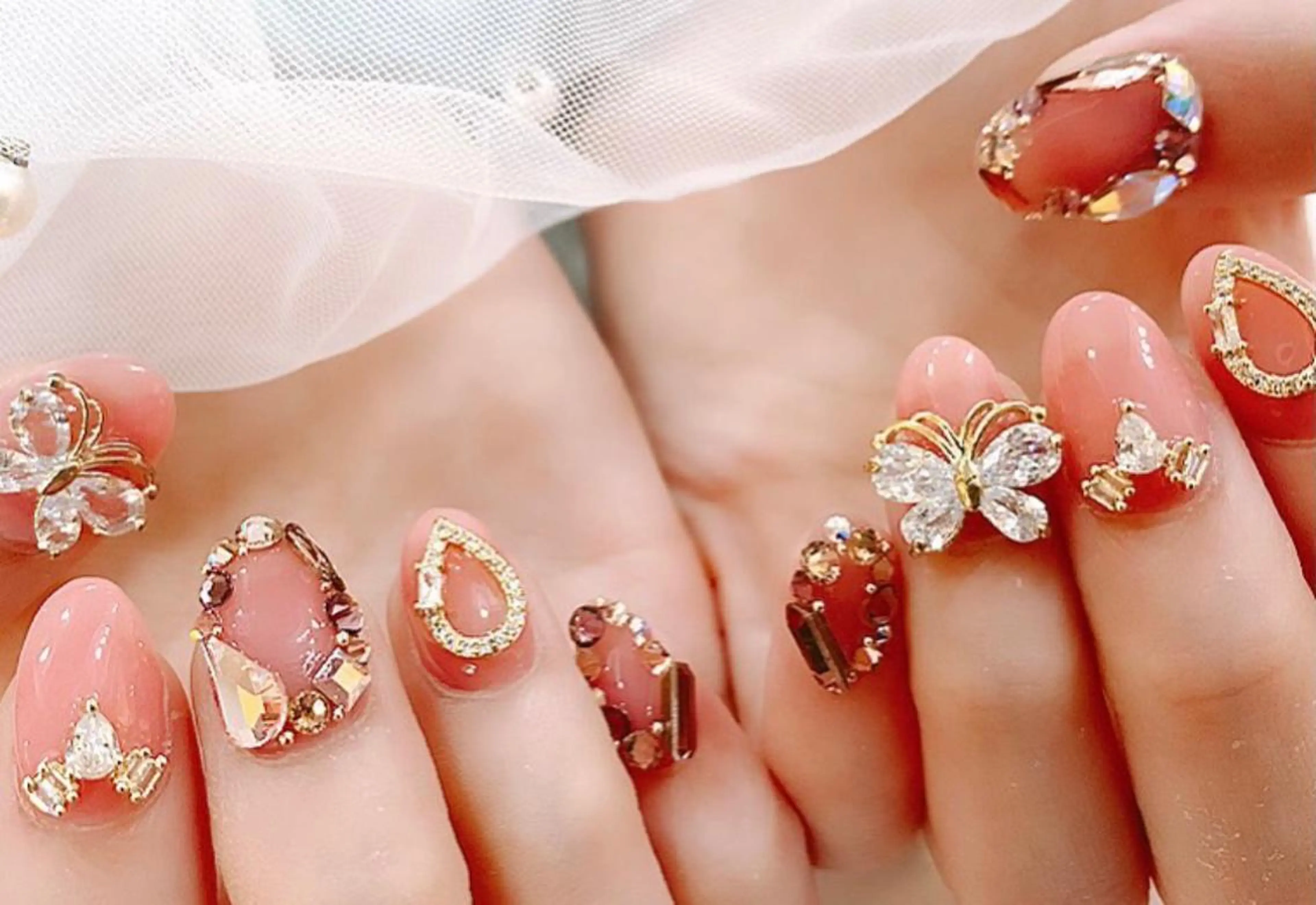 ネイル Moana Nail 長さだし専門店のネイルデザイン