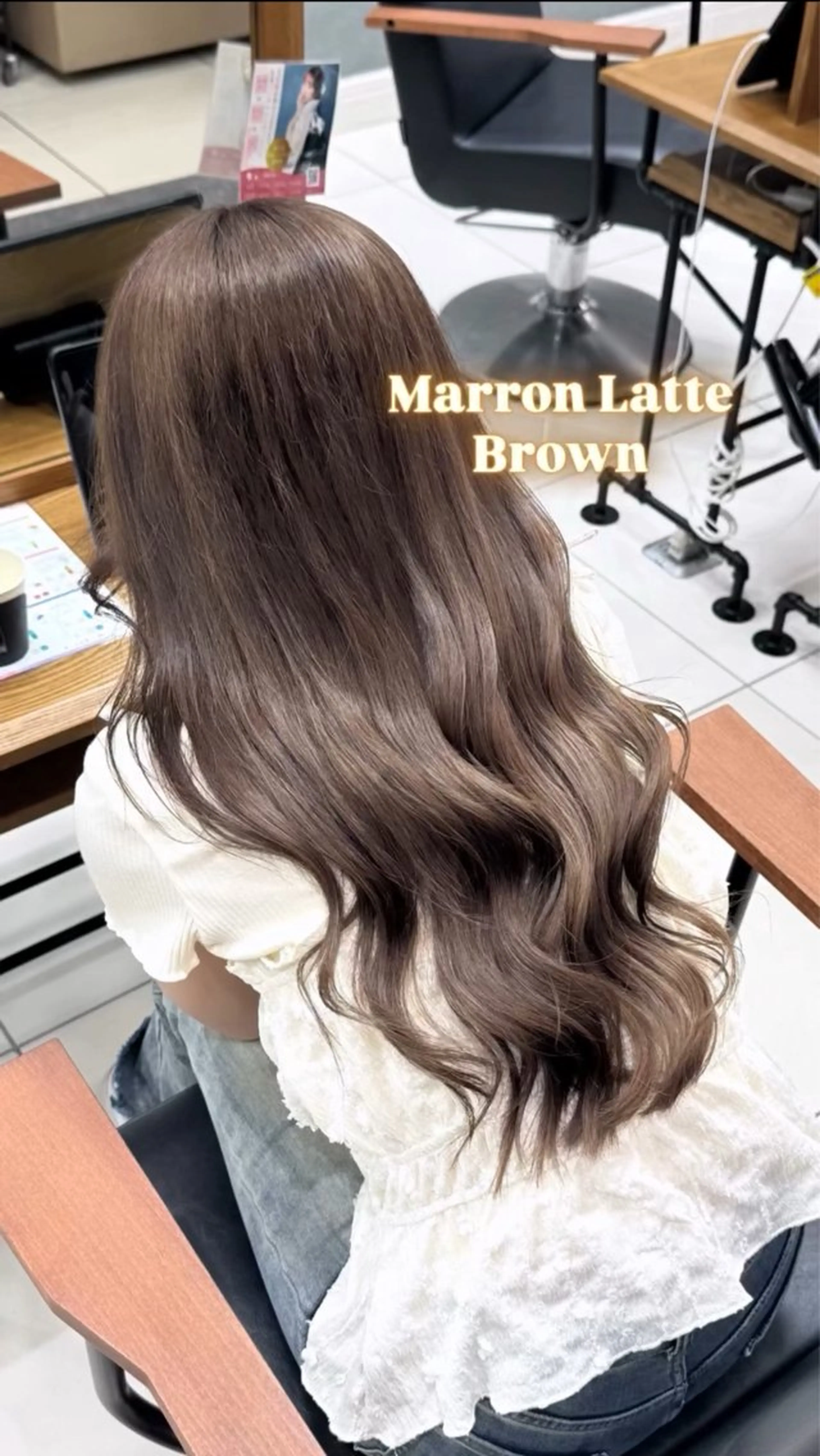 ロング カラー ヘアカラー トリートメント HAREru.Smart Salon所属・透明感カラー/ブリー チ/エクステ/さくらのヘアスタイル