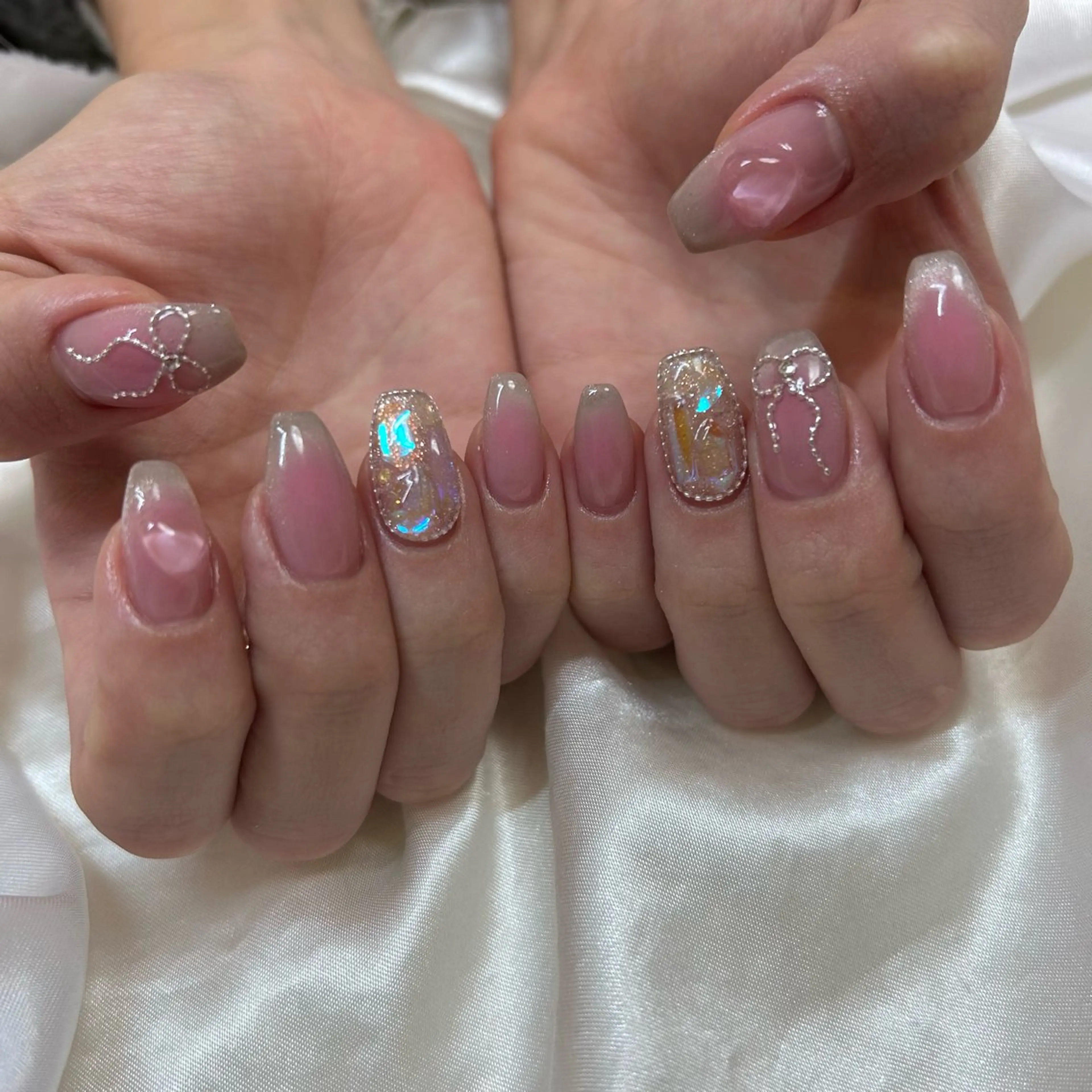 ネイル ハンドネイル ネイリストUSUI♡ パラジェルフィルインのネイルデザイン