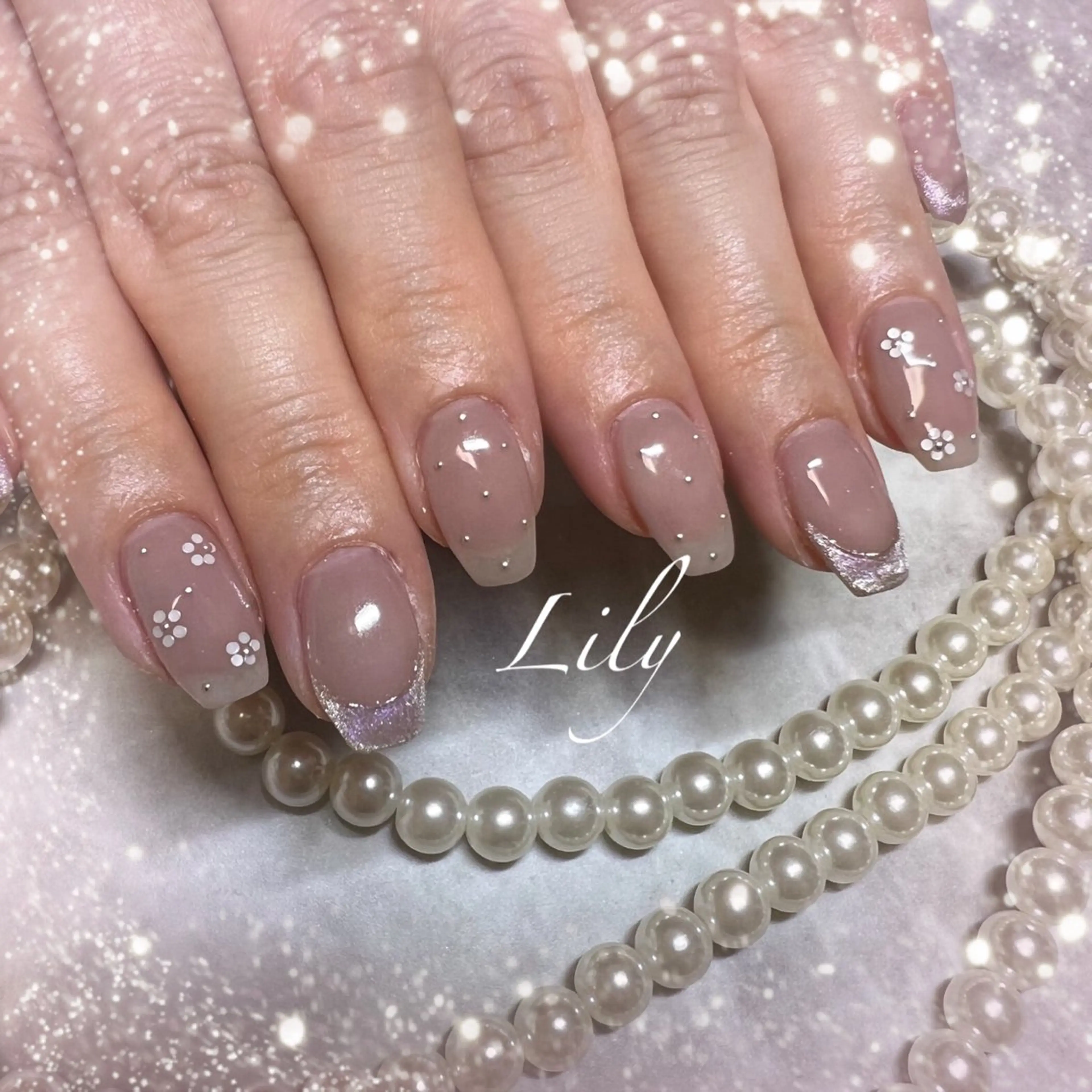 ネイル ハンドネイル Nailsalon Lilyのネイルデザイン