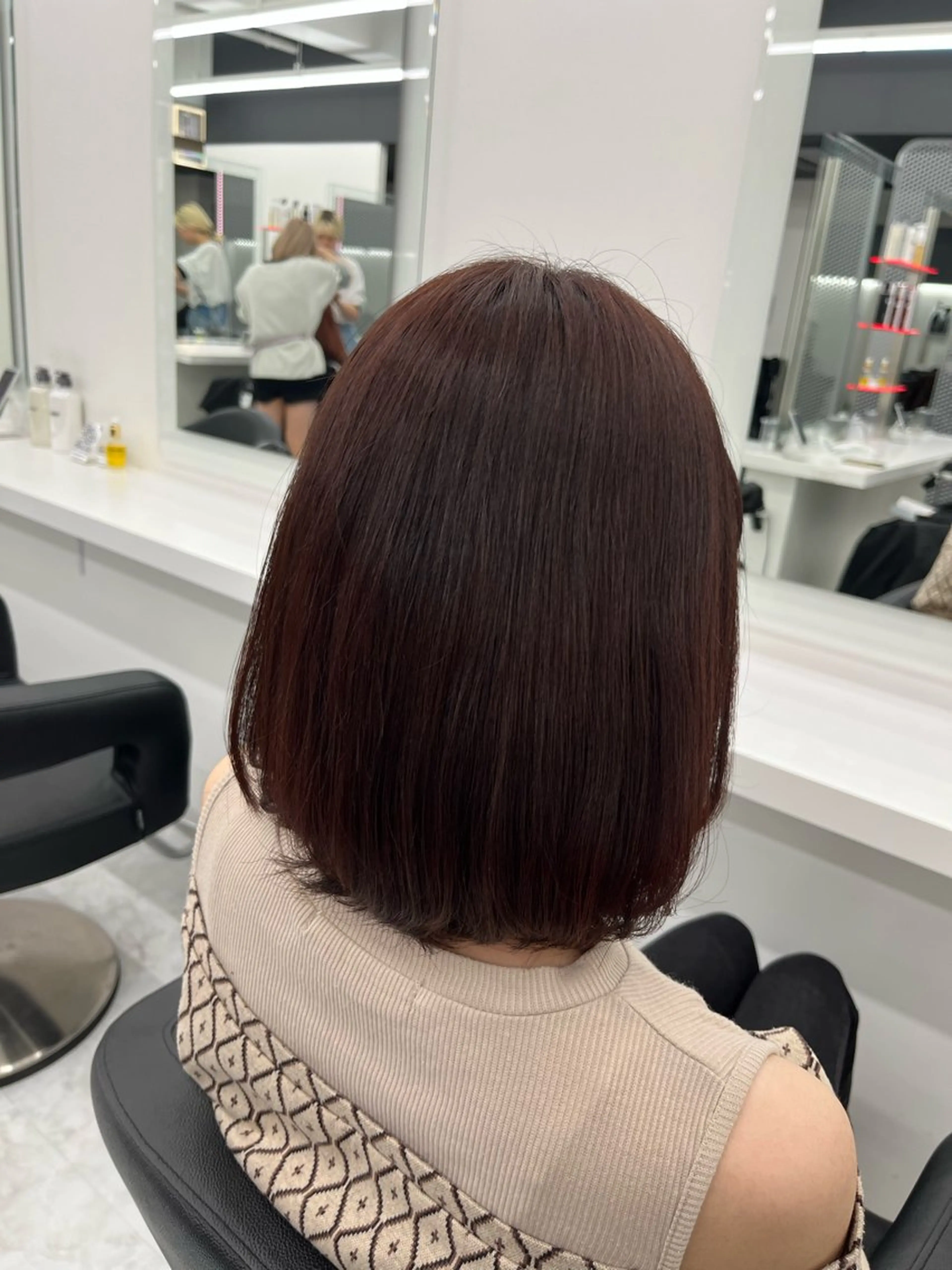 ショート カラー ブラウンカラー ピンクカラー ピンクブラウン 💖トレンド夏 カラー💖FUTAのヘアスタイル
