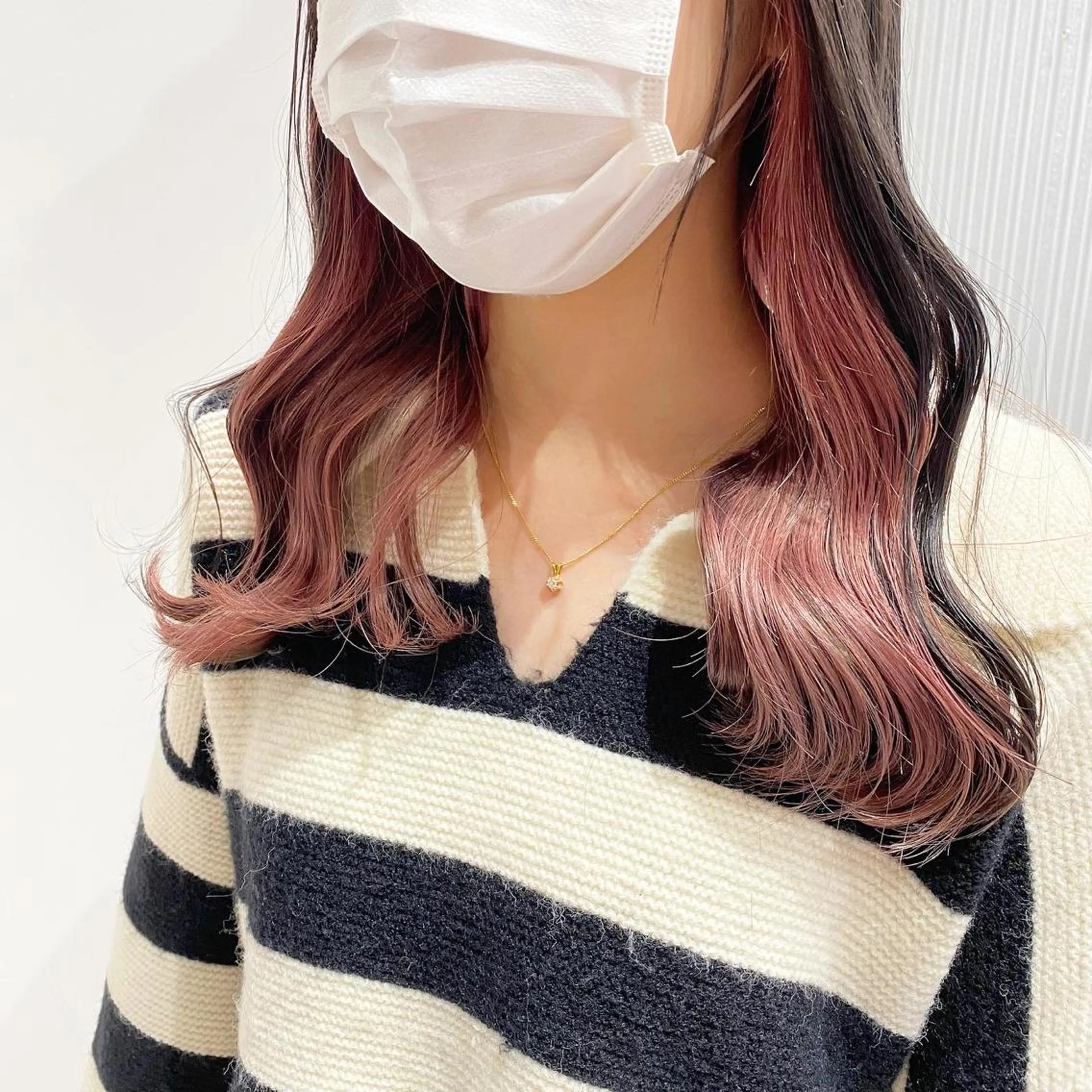ミディアム カラー ヘアアレンジ GO TODAY SHAiRE SALON  原宿verno店所属・完全💗マンツーマン marinのヘアスタイル