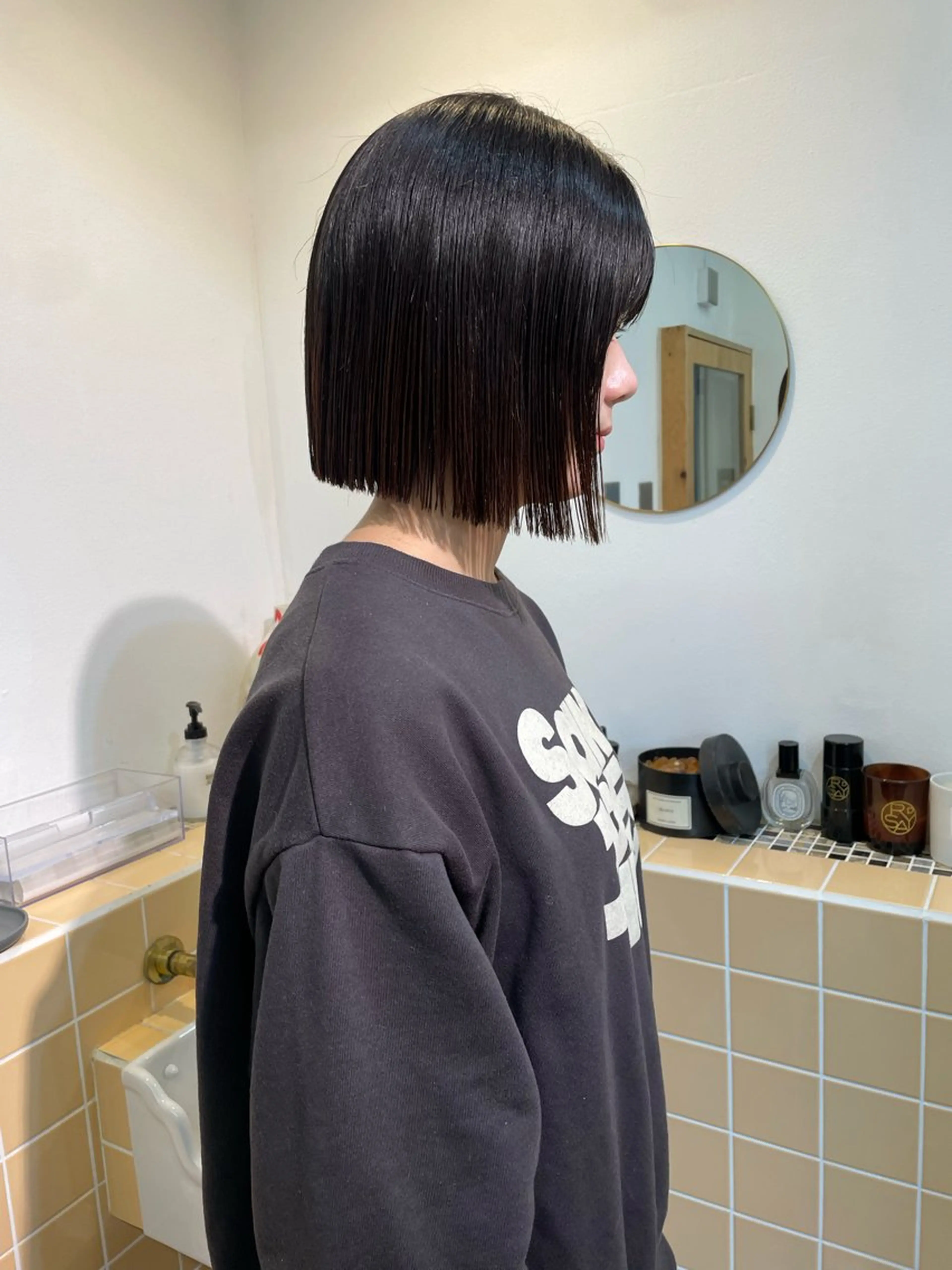 ミディアム カット sakura🌸 レイヤー/nelkeのヘアスタイル