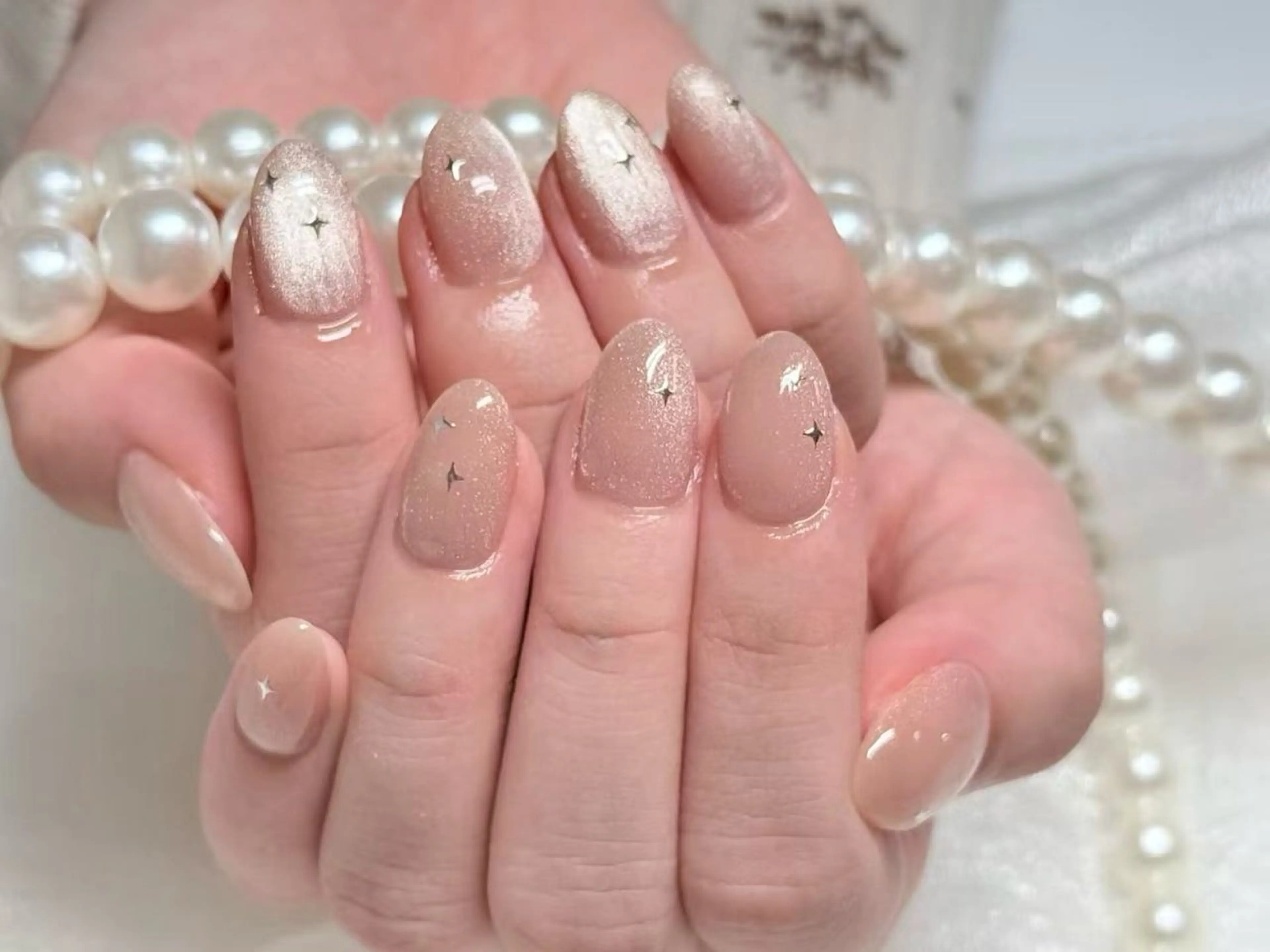 ネイル クリアネイル 成人式 フラッシュネイル フットネイル フレンチネイル 💫KASUMI 💅のネイルデザイン