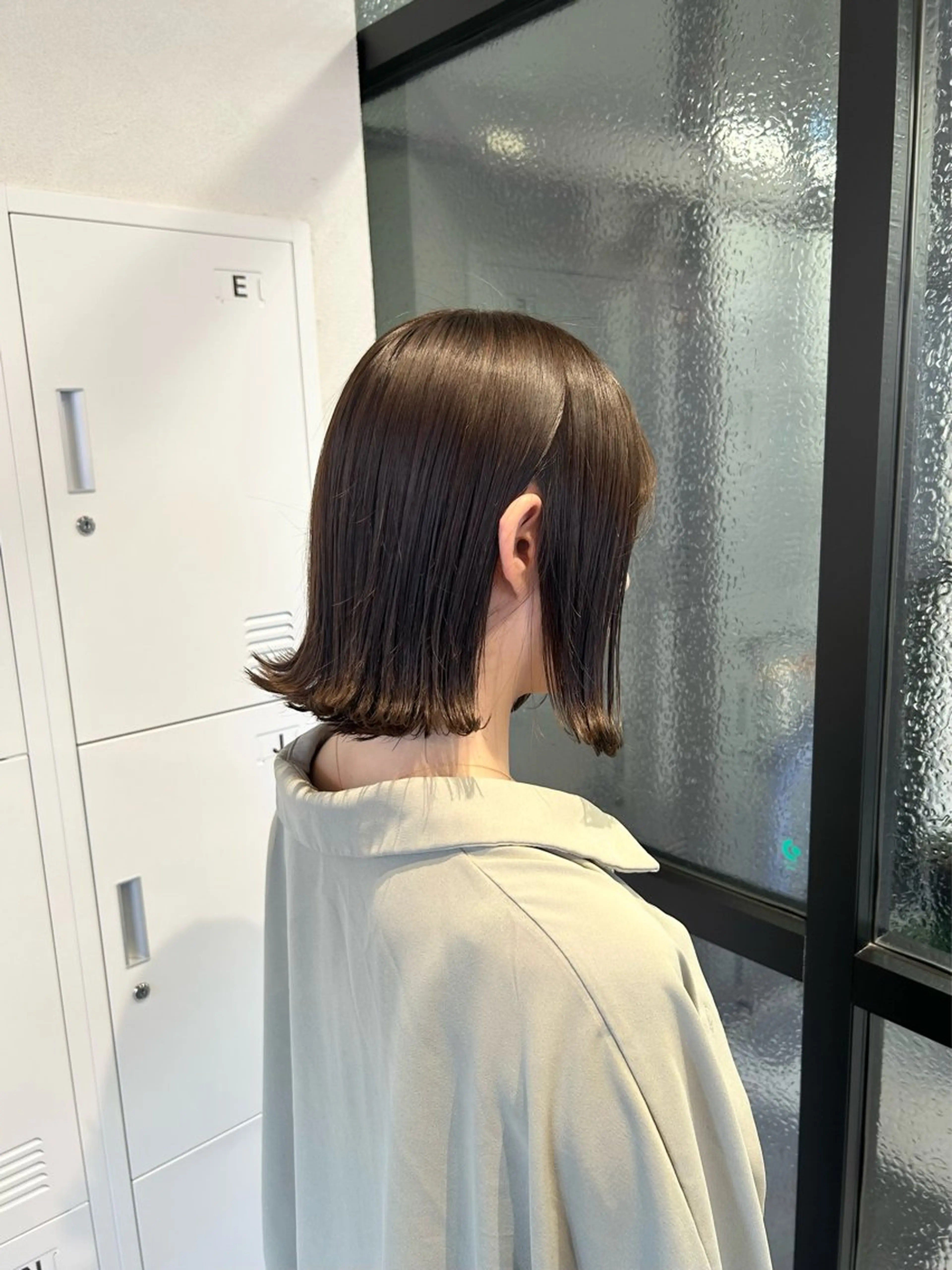ミディアム カラー カット ヘアカラー パーマ 縮毛矯正 トリートメント 🌿艶髪透明感 佐藤遥🌿のヘアスタイル