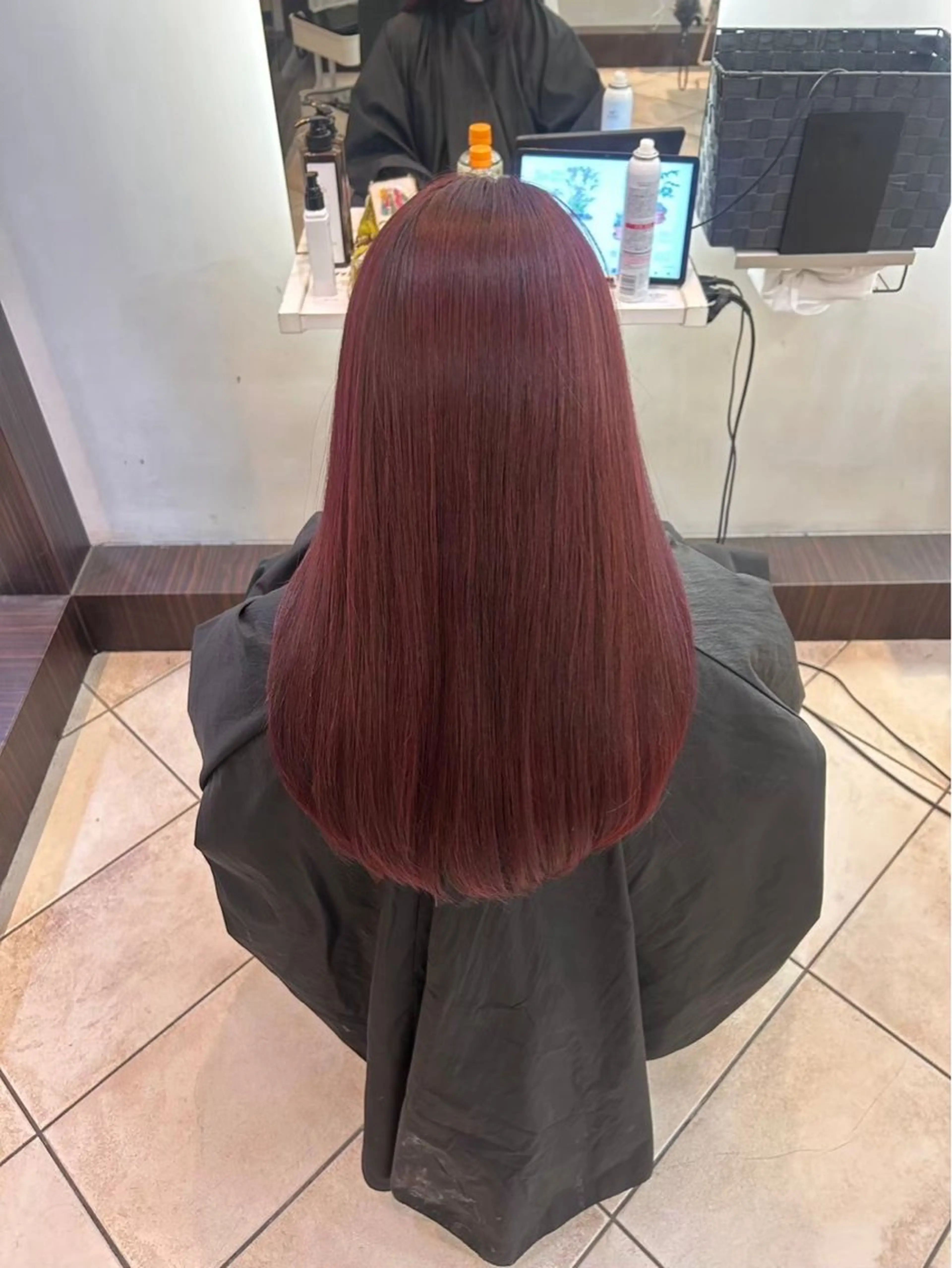 ロング カラー 🌟カラーモデル 大募集🌟小関亜美のヘアスタイル