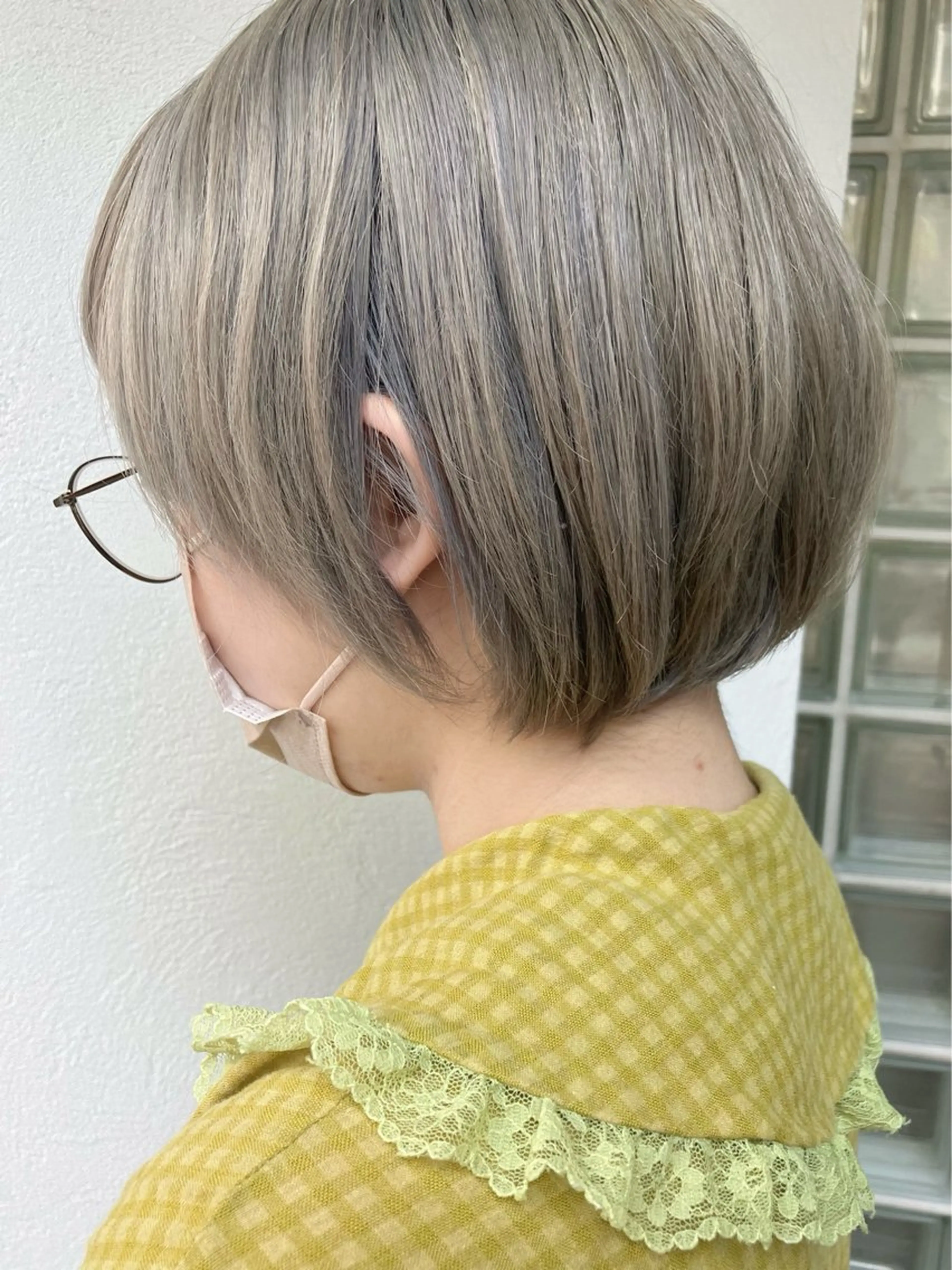 ショート ショートボブ 丸みショート ボブ ショートヘア moriofromlondon原宿本店所属・カットモデル🌈 fumikaのヘアスタイル