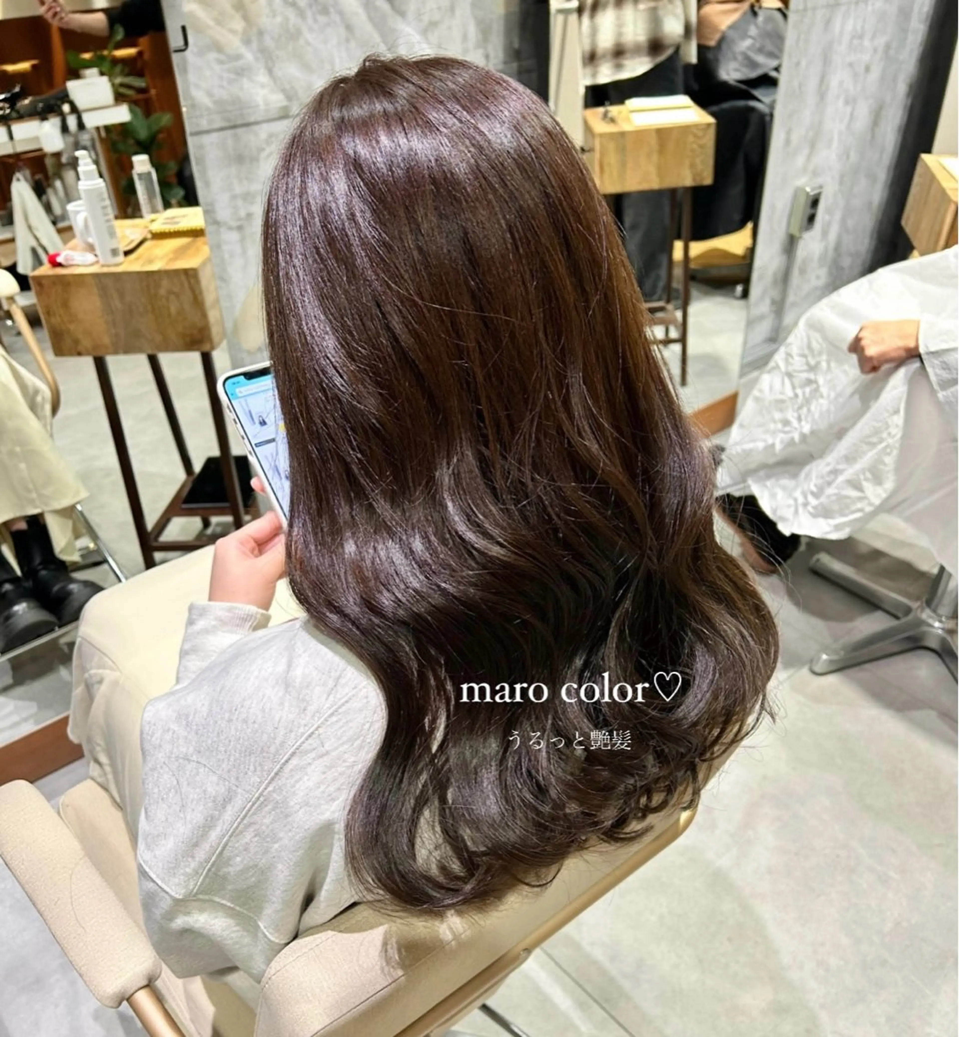 ロング カラー esse 大阪梅田茶屋町店【エッセ】所属・似合わせカット/ 青竹真璃亜のヘアスタイル