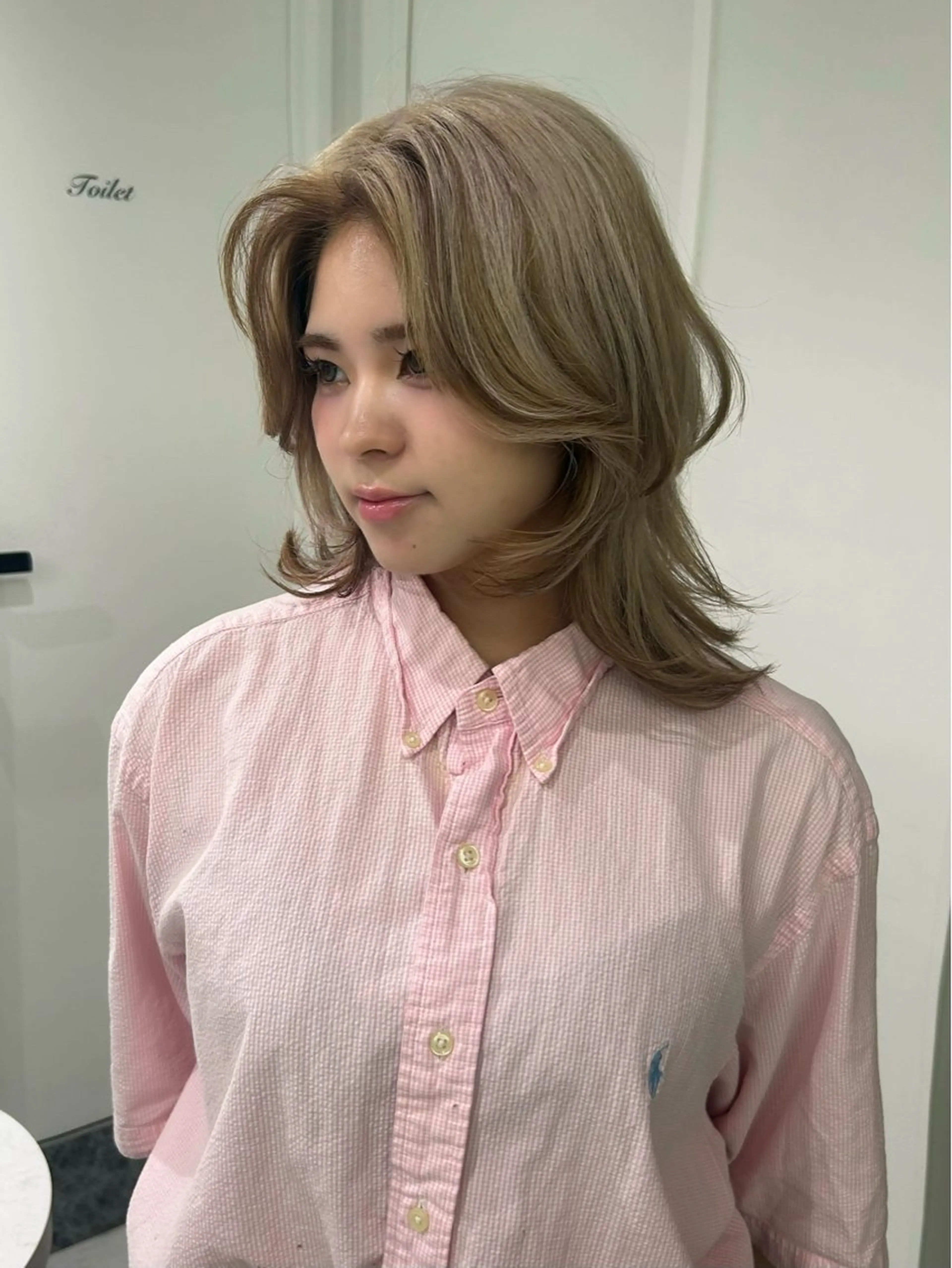 カラー レイヤー／マツエク 💋𝑨𝑵𝑵𝑨のヘアスタイル