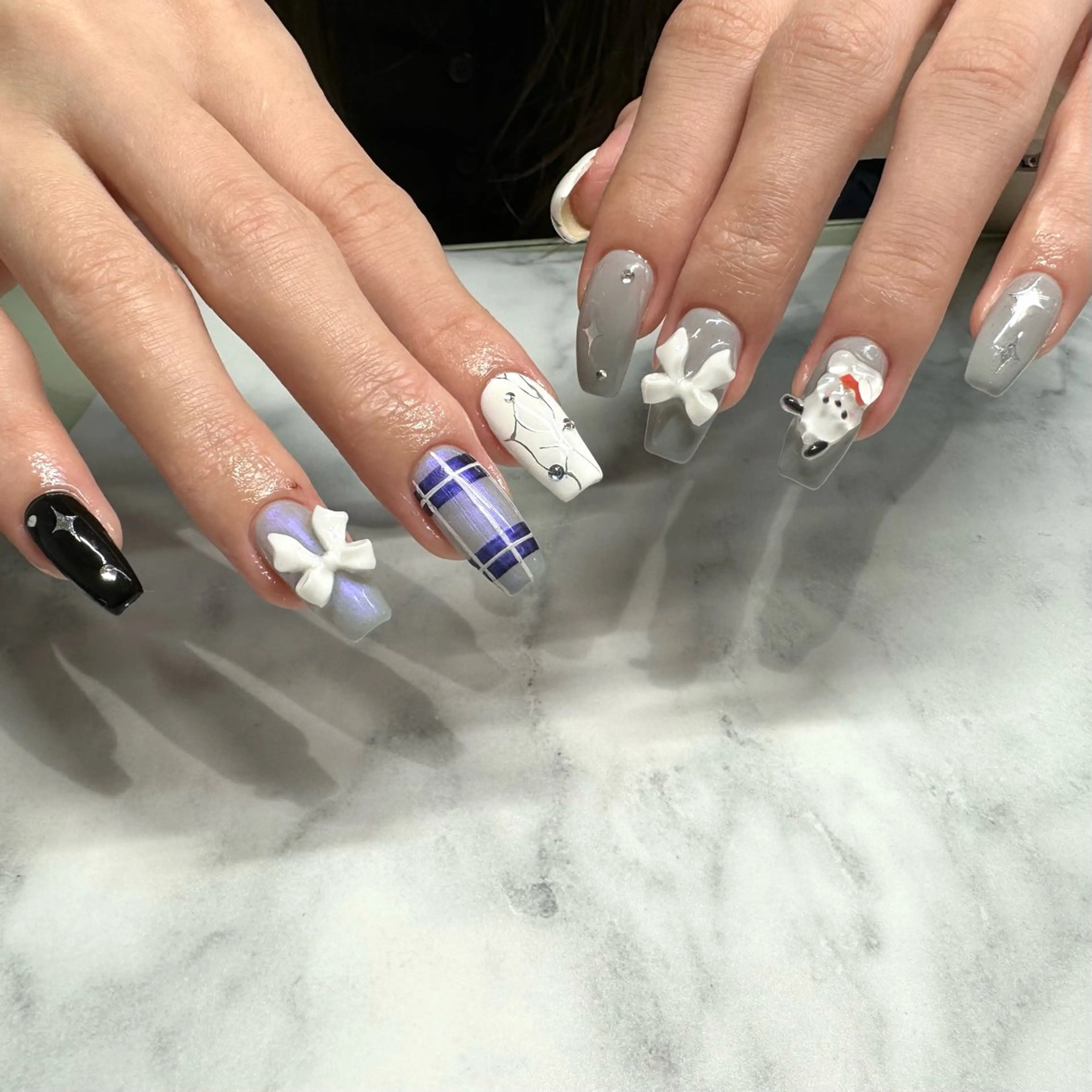 ネイル ハンドネイル Bianca浦和🎀 渋谷のネイルデザイン