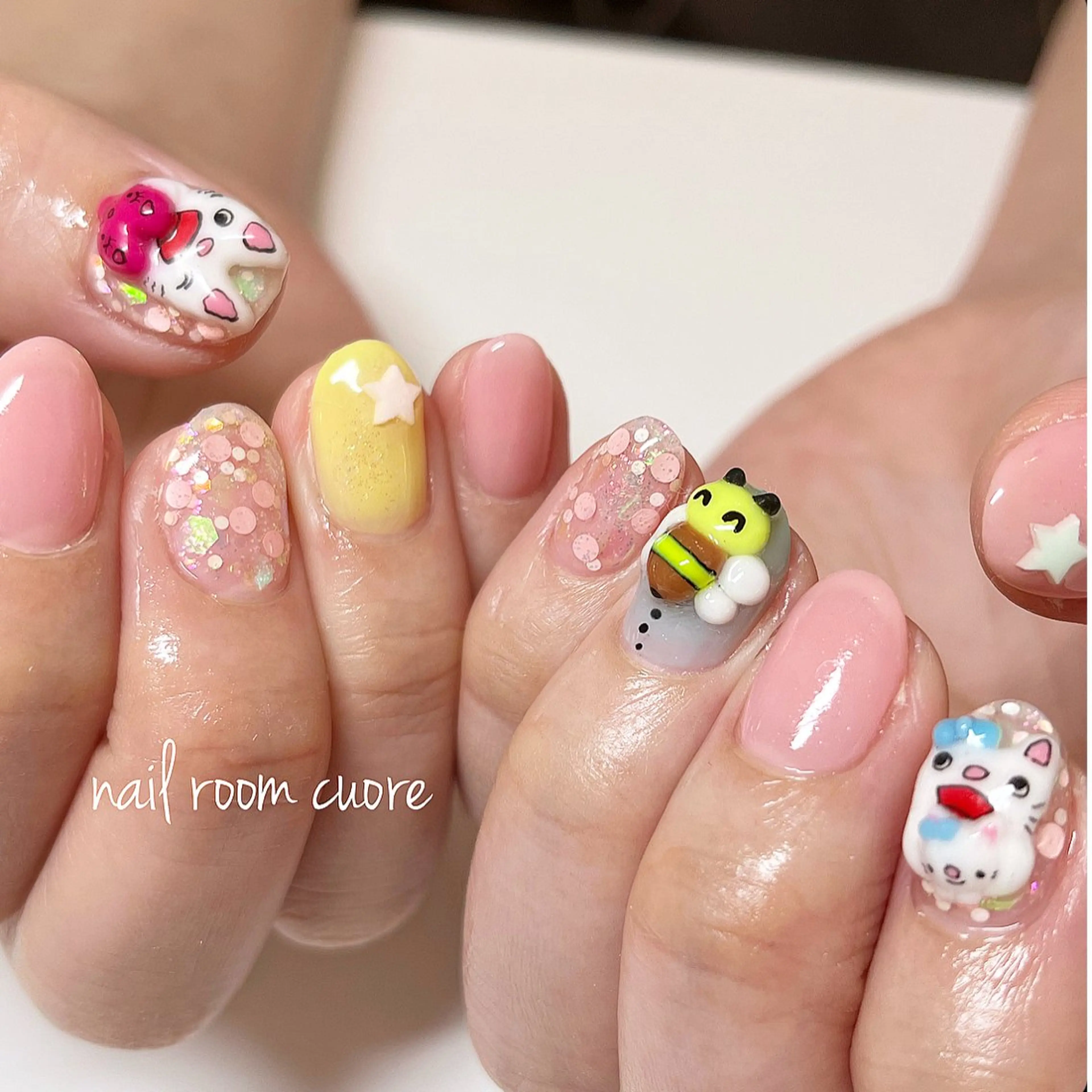 ネイル ハンドネイル nail room  cuore所属・松尾 典子のネイルデザイン
