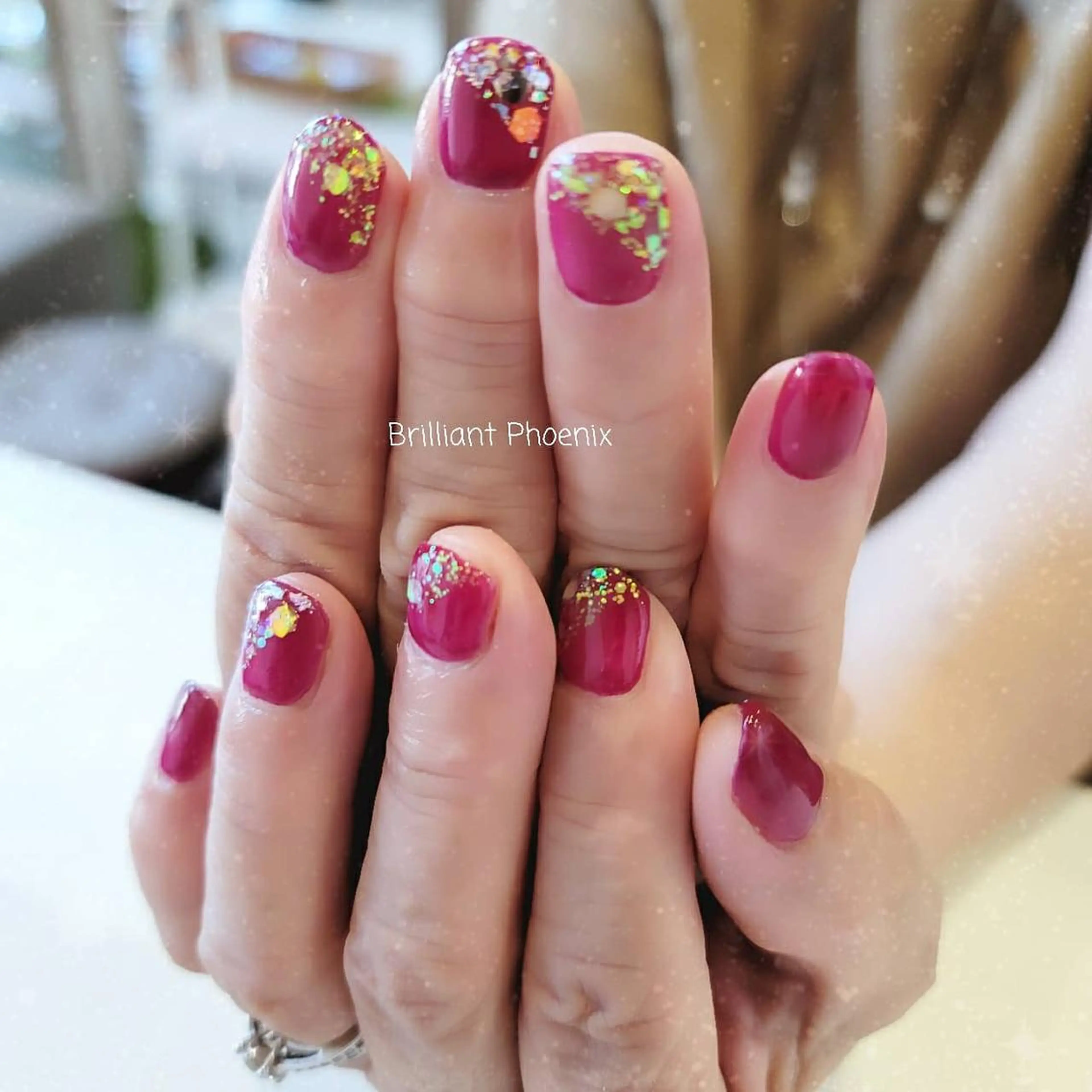 ネイル アートネイル ワンカラーネイル シンプルネイル ハンドネイル 石田 由紀のネイルデザイン